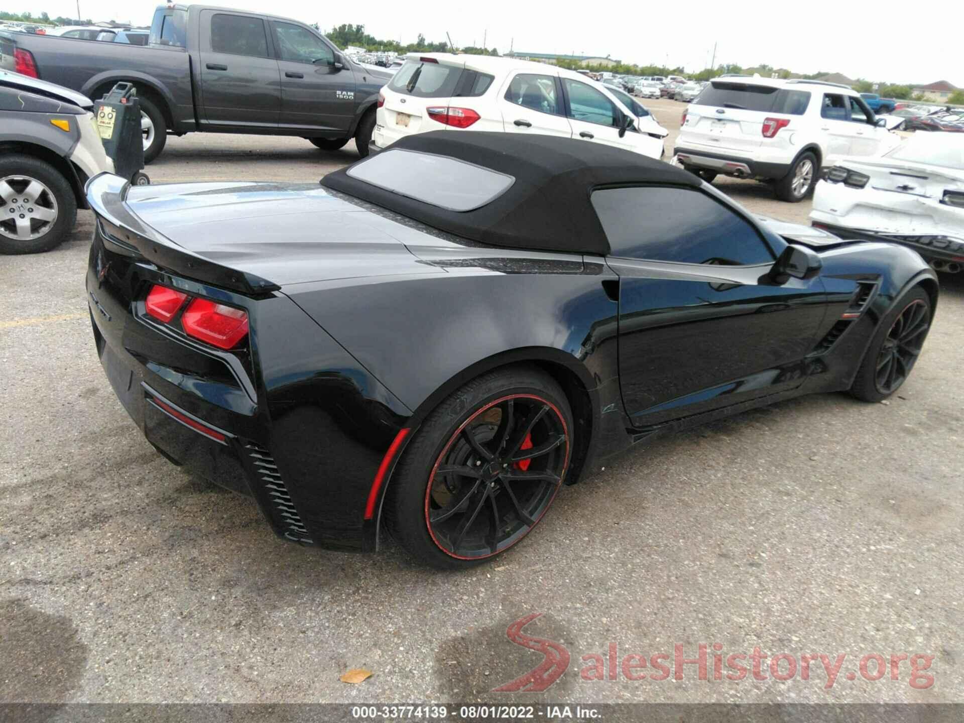 1G1YY3D70K5101705 2019 CHEVROLET CORVETTE