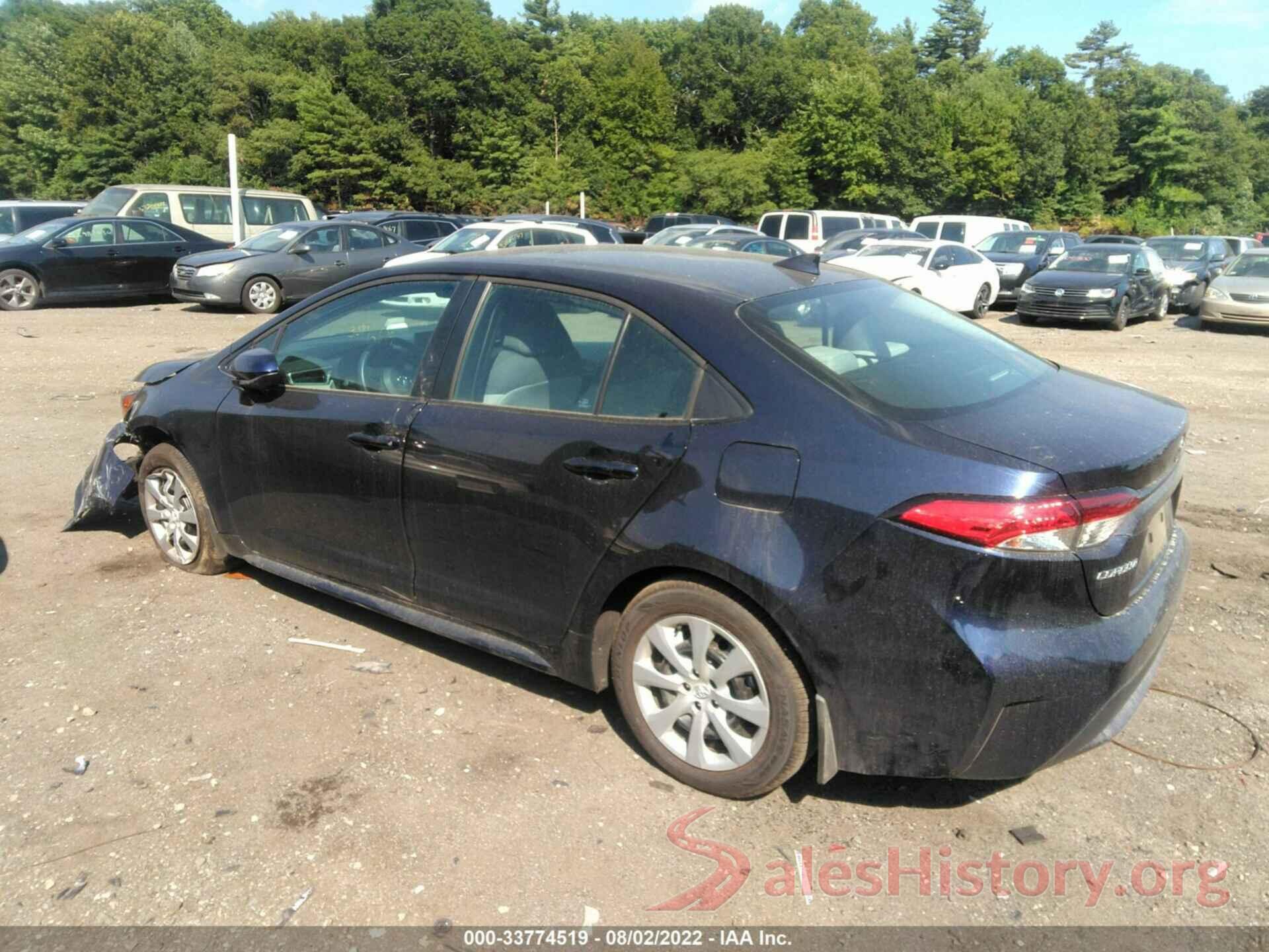 5YFEPMAE5NP336226 2022 TOYOTA COROLLA