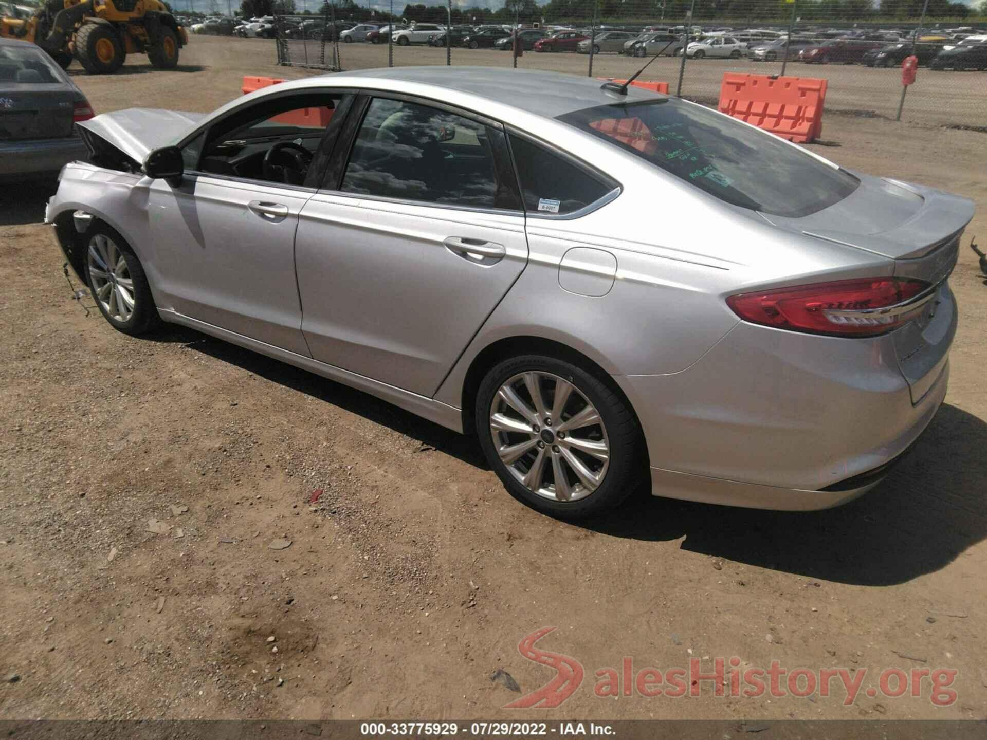 3FA6P0G70HR328268 2017 FORD FUSION