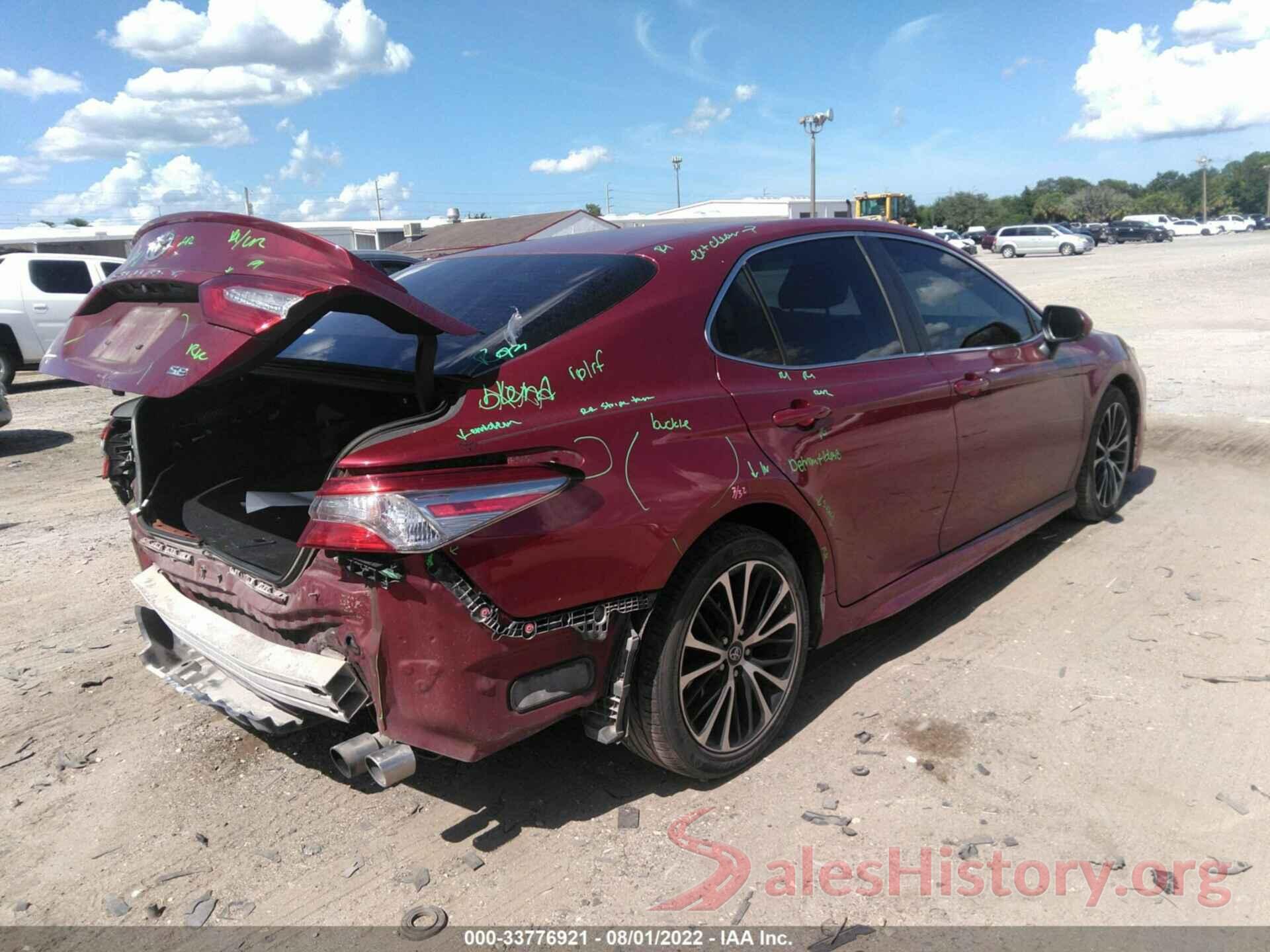 4T1B11HK7JU519005 2018 TOYOTA CAMRY