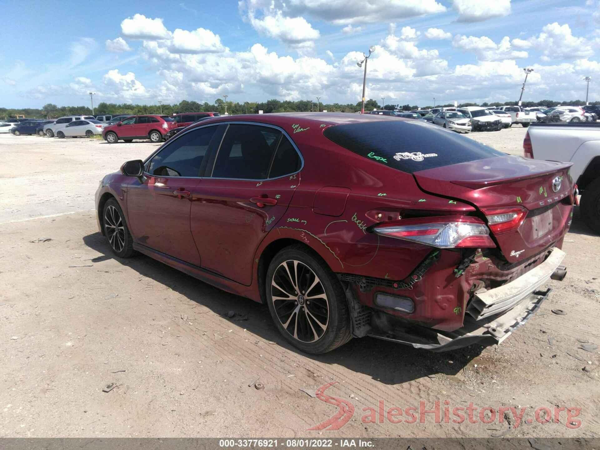 4T1B11HK7JU519005 2018 TOYOTA CAMRY