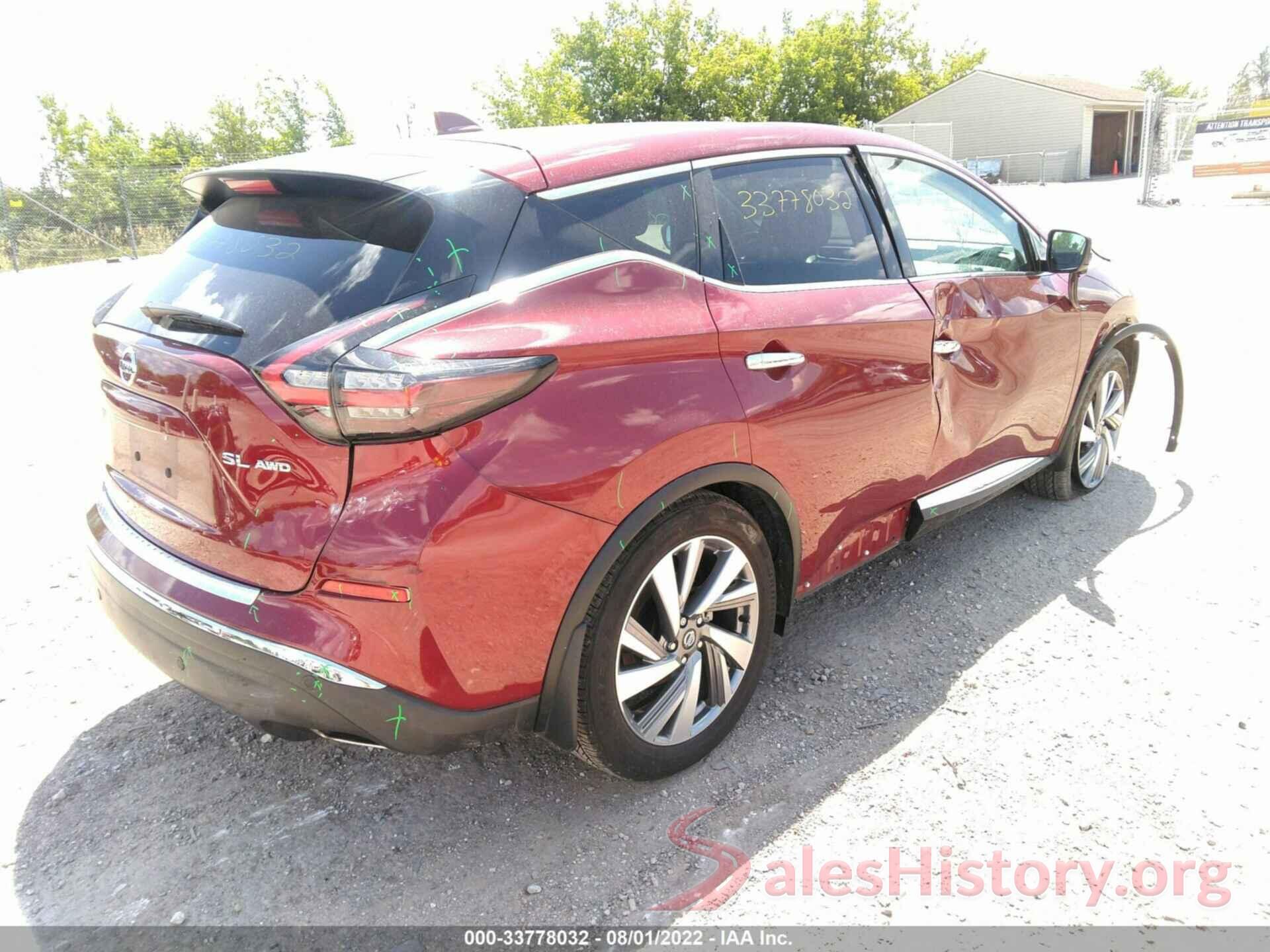 5N1AZ2CS5MC143156 2021 NISSAN MURANO