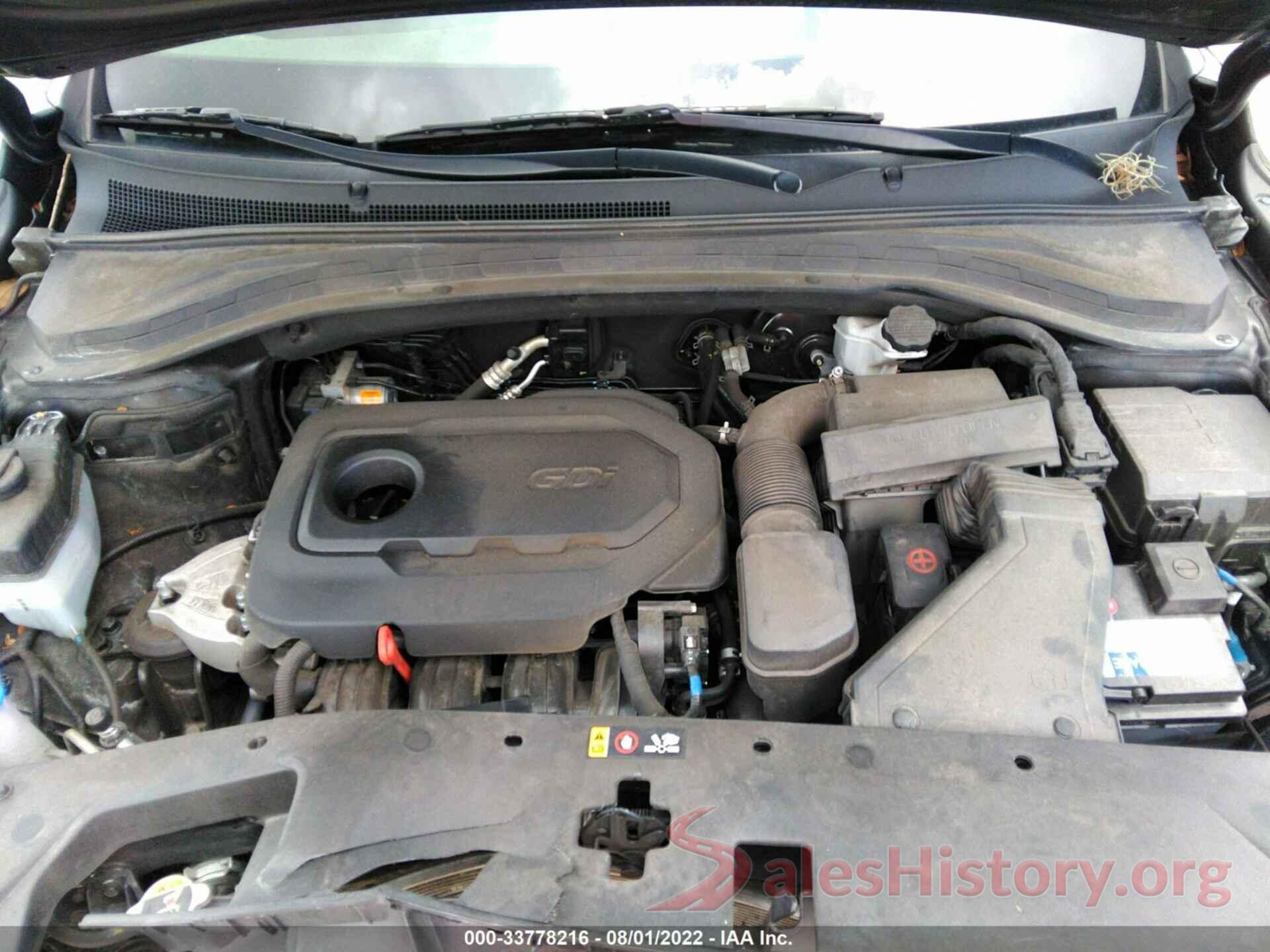 5NMS23AD7KH037586 2019 HYUNDAI SANTA FE