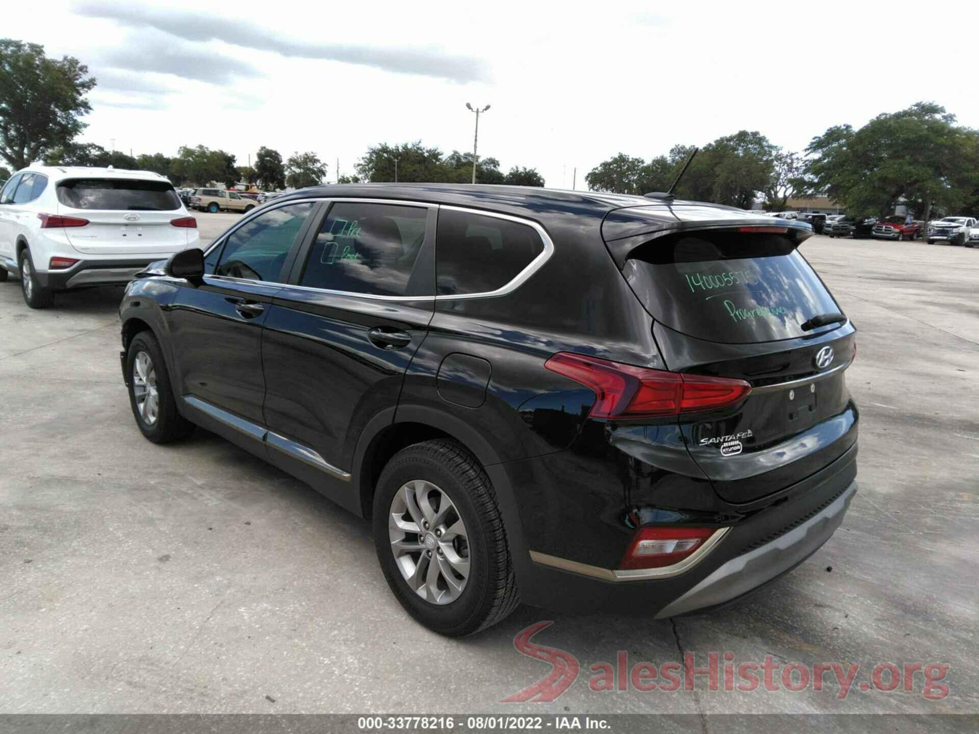 5NMS23AD7KH037586 2019 HYUNDAI SANTA FE