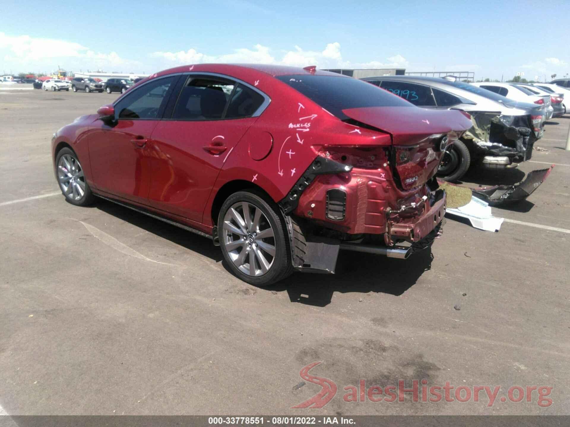 3MZBPAEMXKM103641 2019 MAZDA MAZDA3 SEDAN