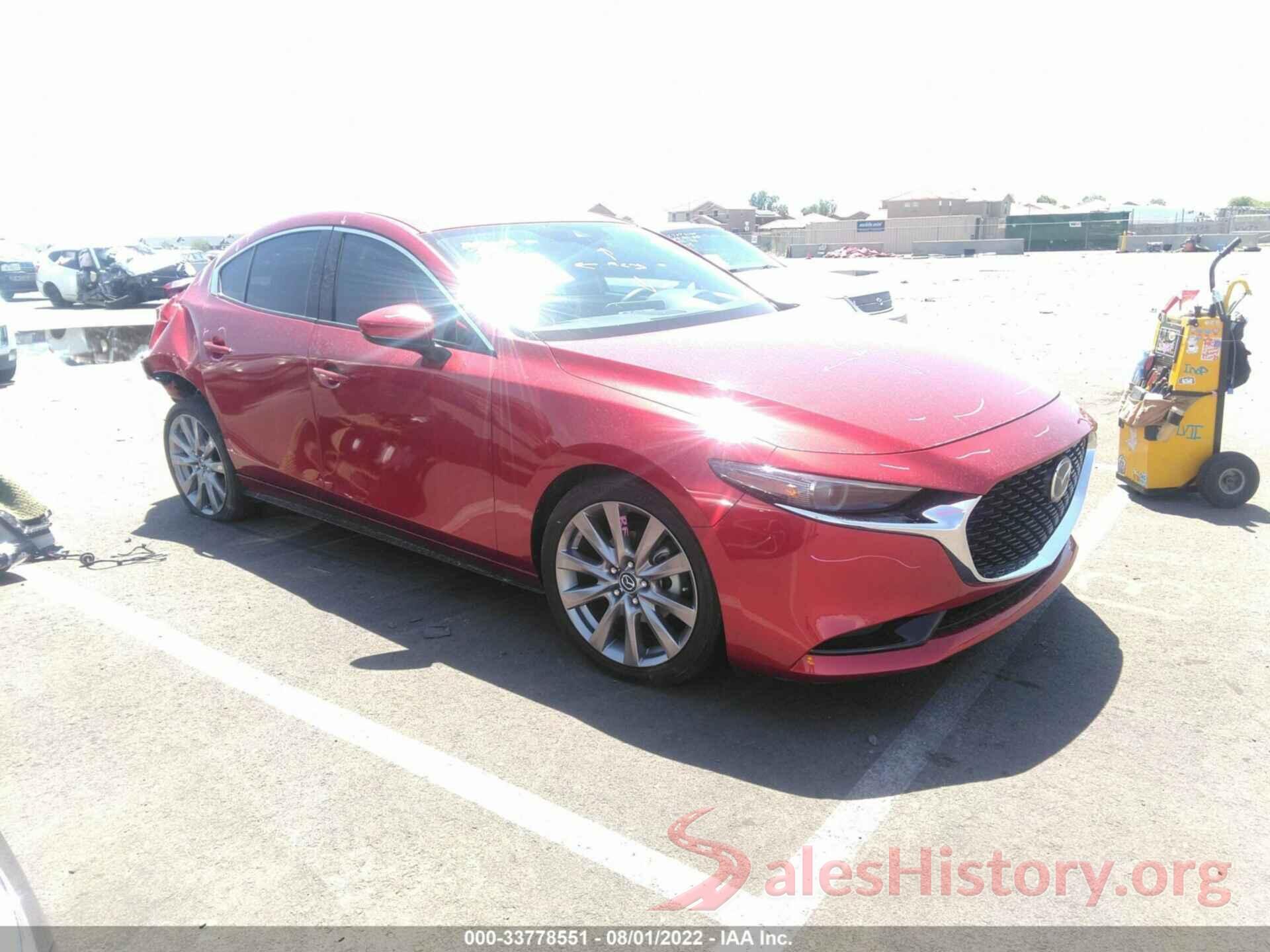 3MZBPAEMXKM103641 2019 MAZDA MAZDA3 SEDAN