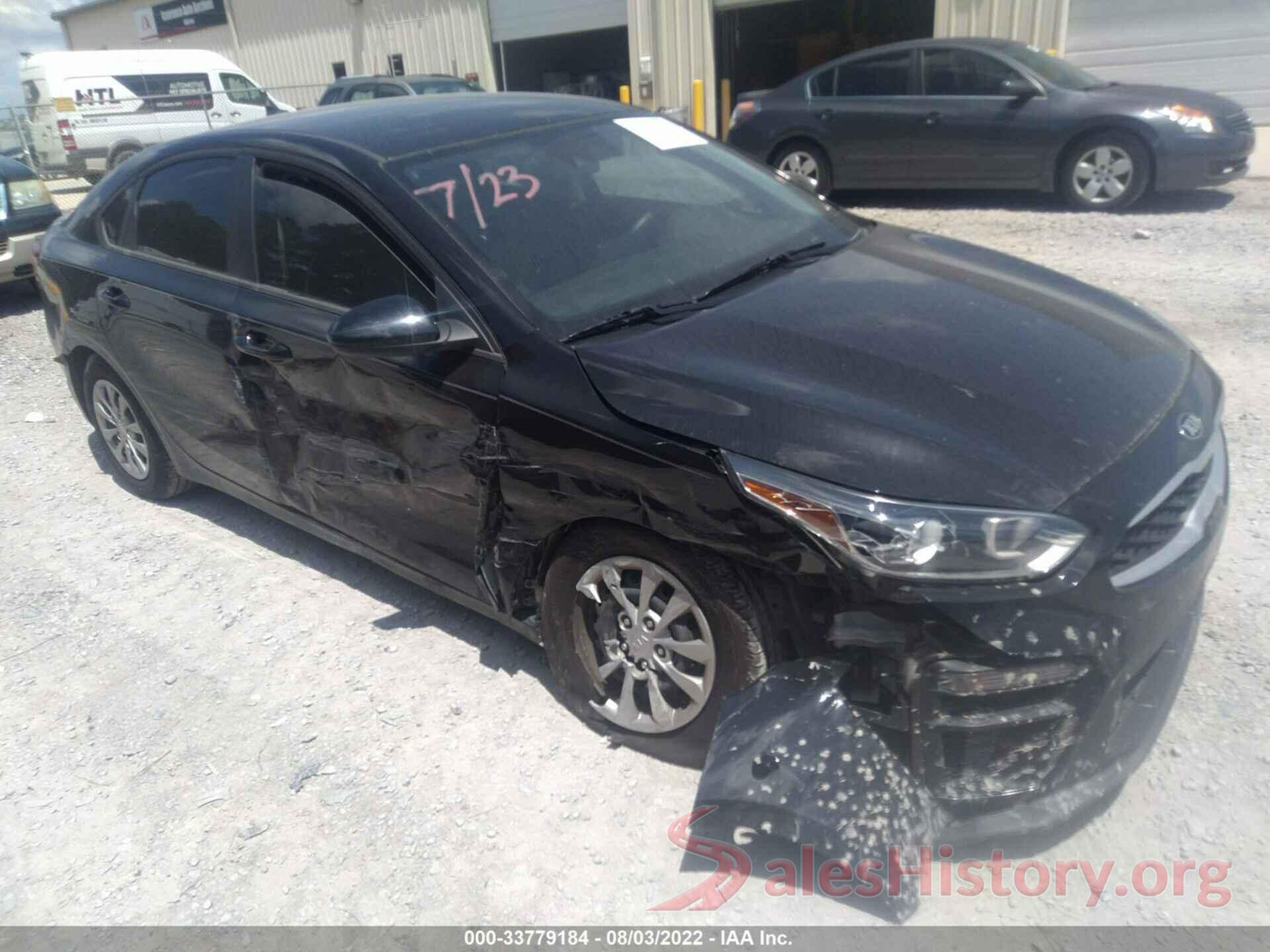 3KPF24AD7KE124080 2019 KIA FORTE