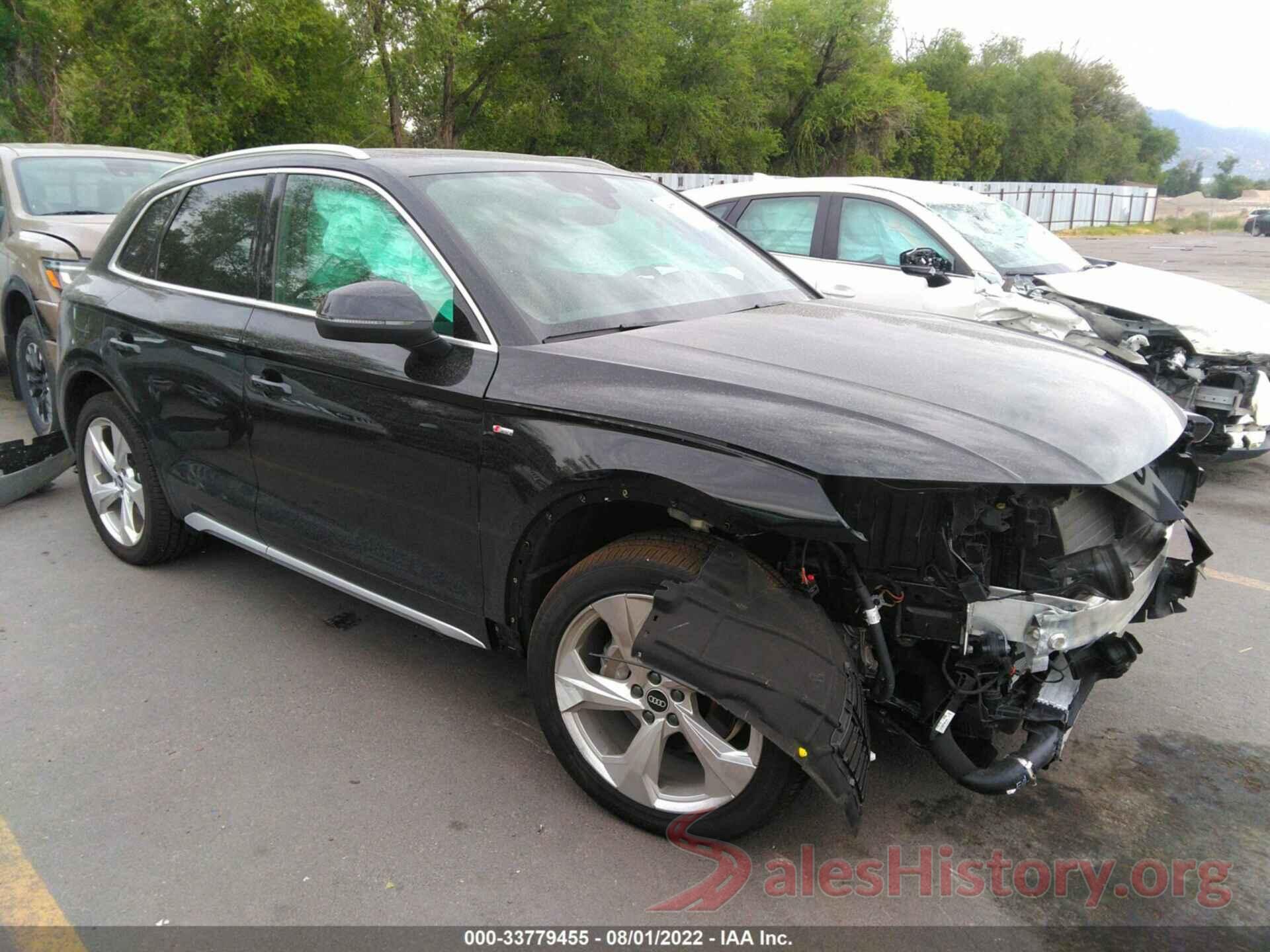 WA1EAAFY8N2015860 2022 AUDI Q5