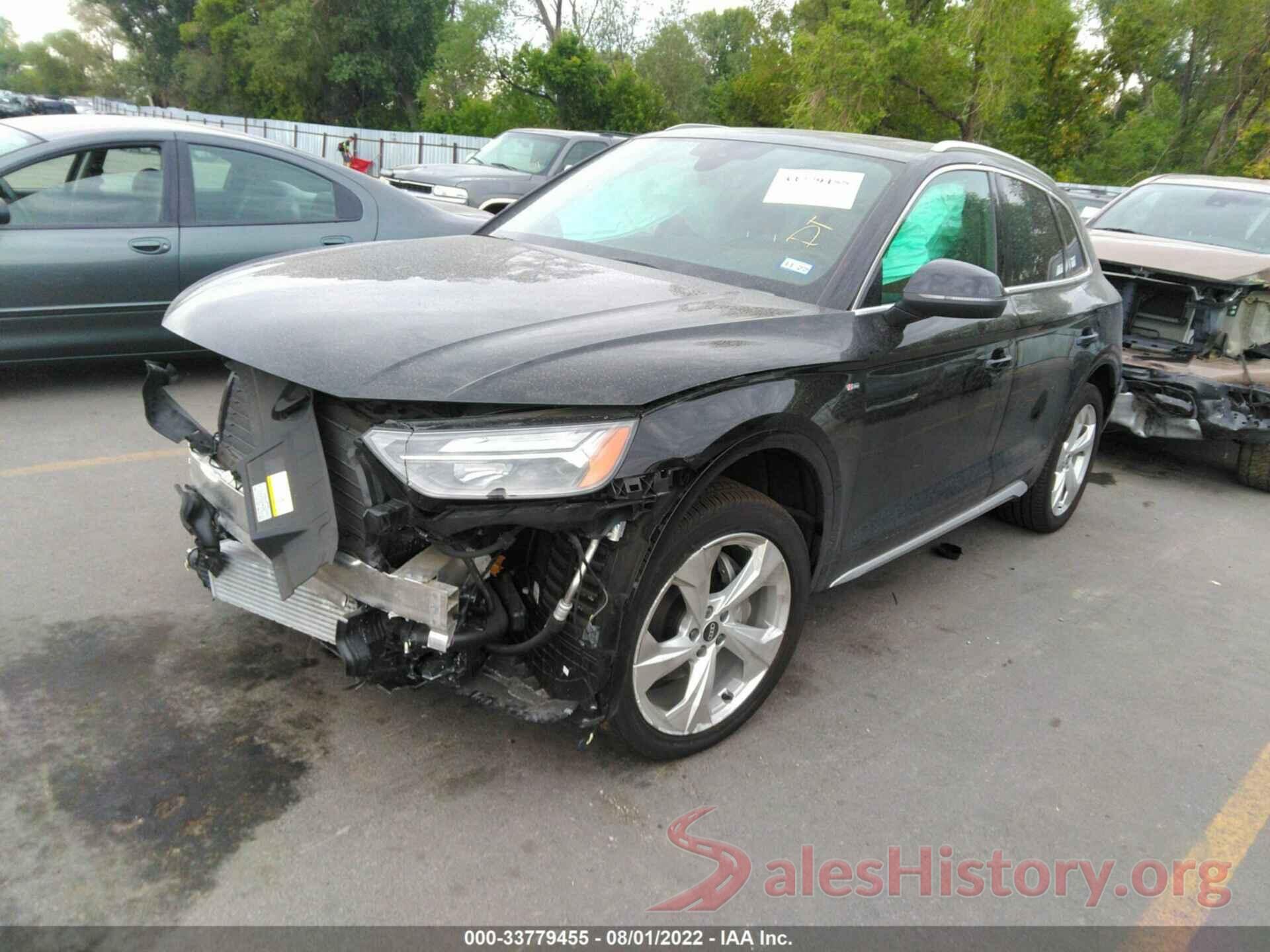 WA1EAAFY8N2015860 2022 AUDI Q5