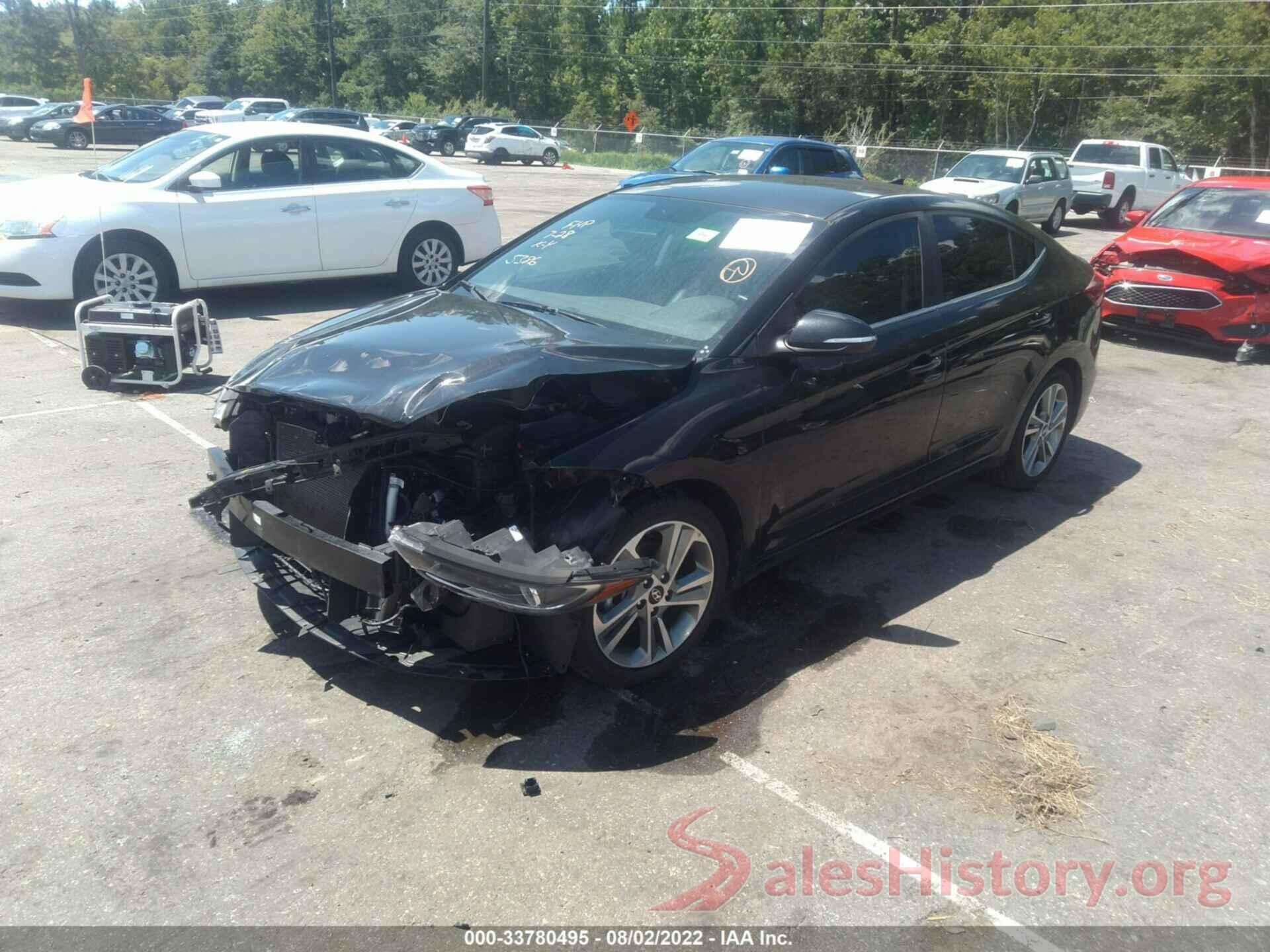 KMHD84LF8JU505386 2018 HYUNDAI ELANTRA