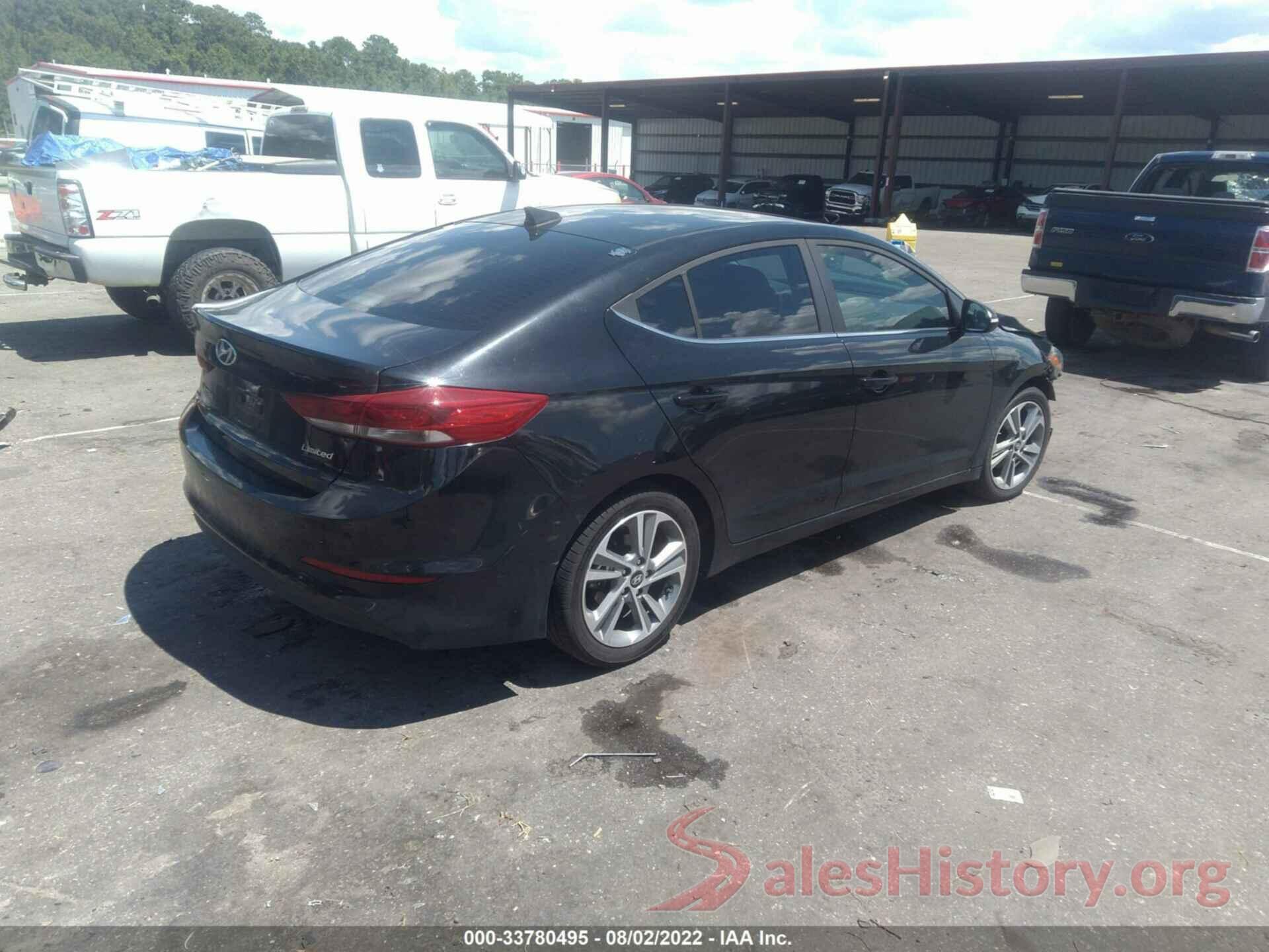 KMHD84LF8JU505386 2018 HYUNDAI ELANTRA