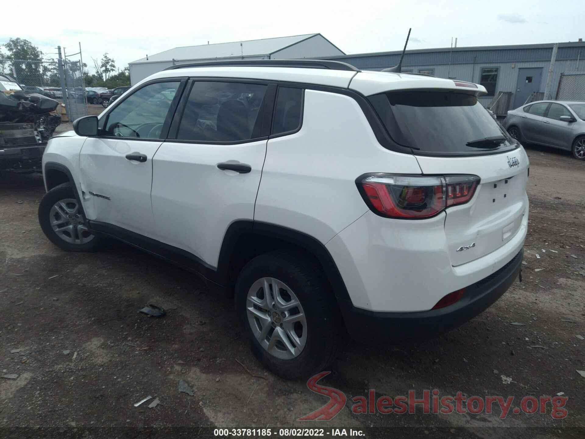 3C4NJDABXJT201502 2018 JEEP COMPASS