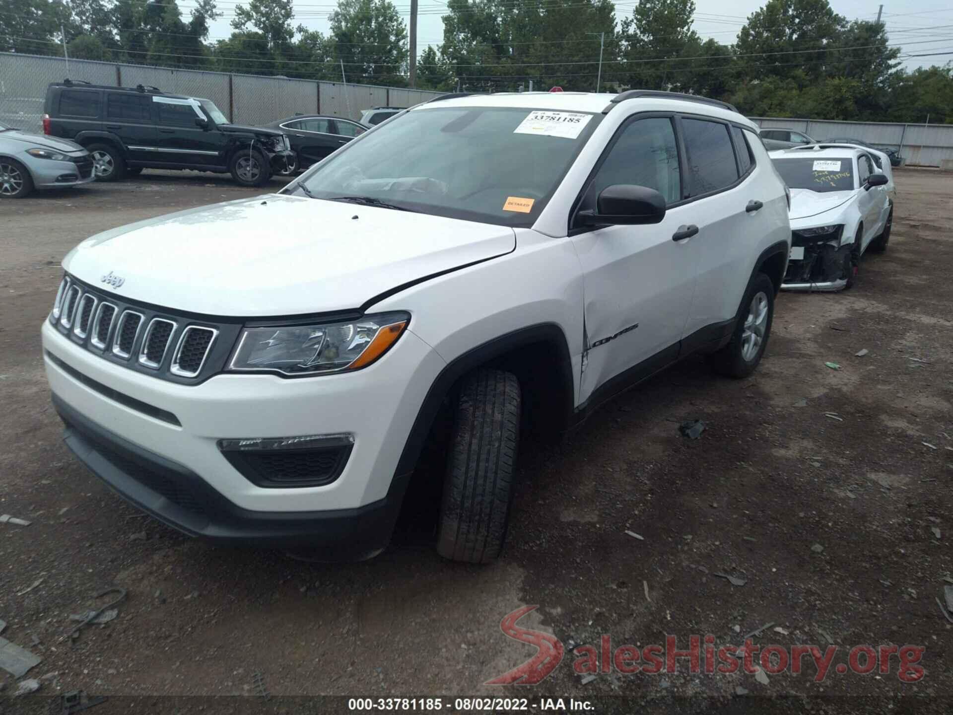 3C4NJDABXJT201502 2018 JEEP COMPASS