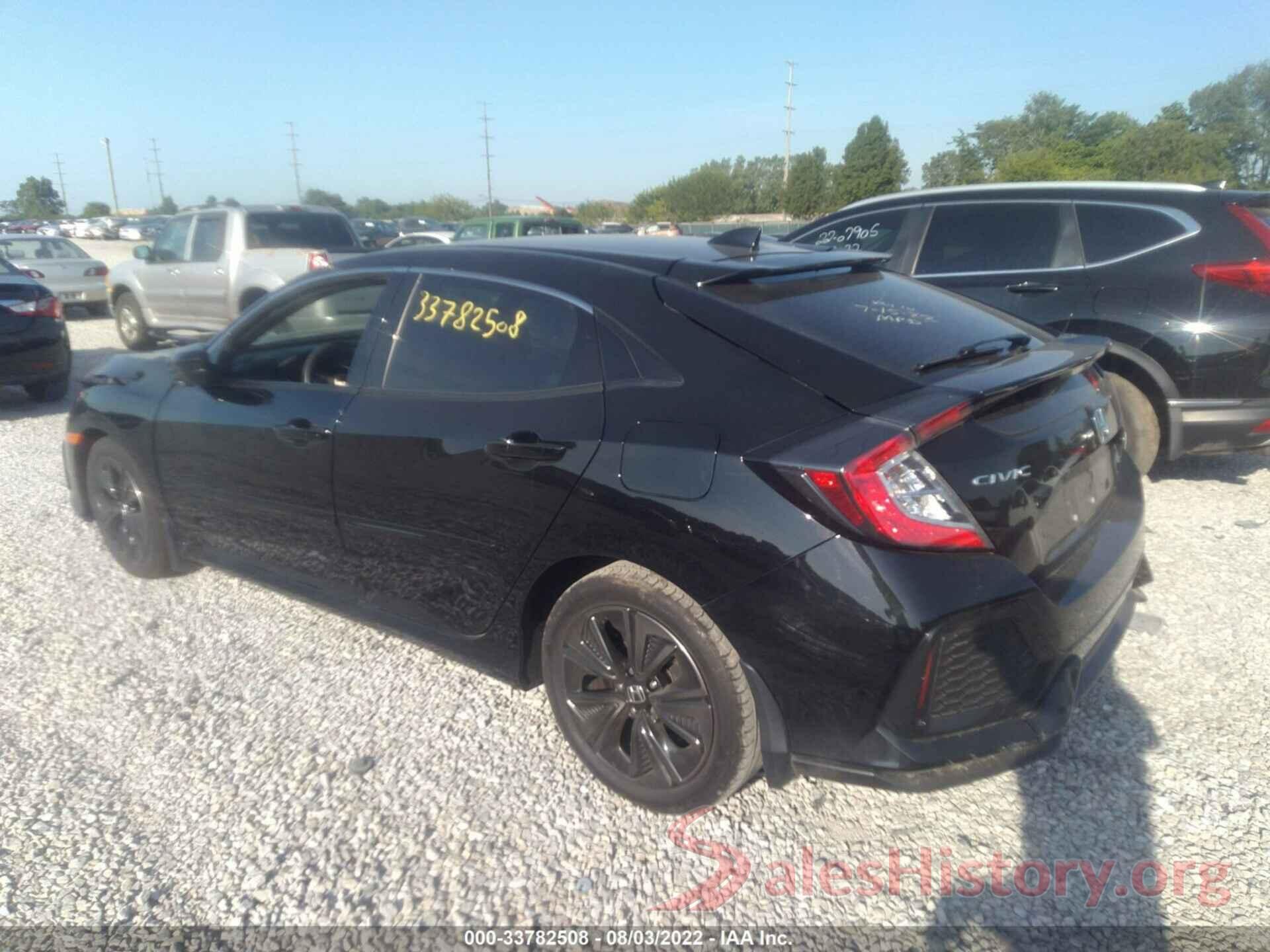 SHHFK7H60KU221087 2019 HONDA CIVIC HATCHBACK