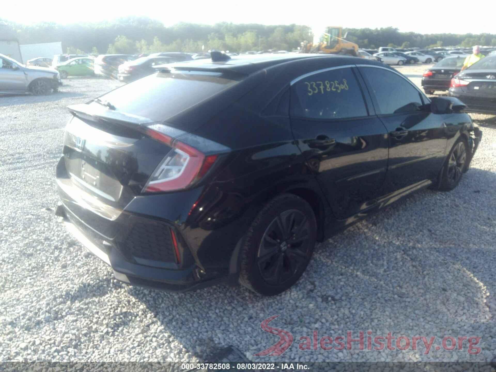 SHHFK7H60KU221087 2019 HONDA CIVIC HATCHBACK