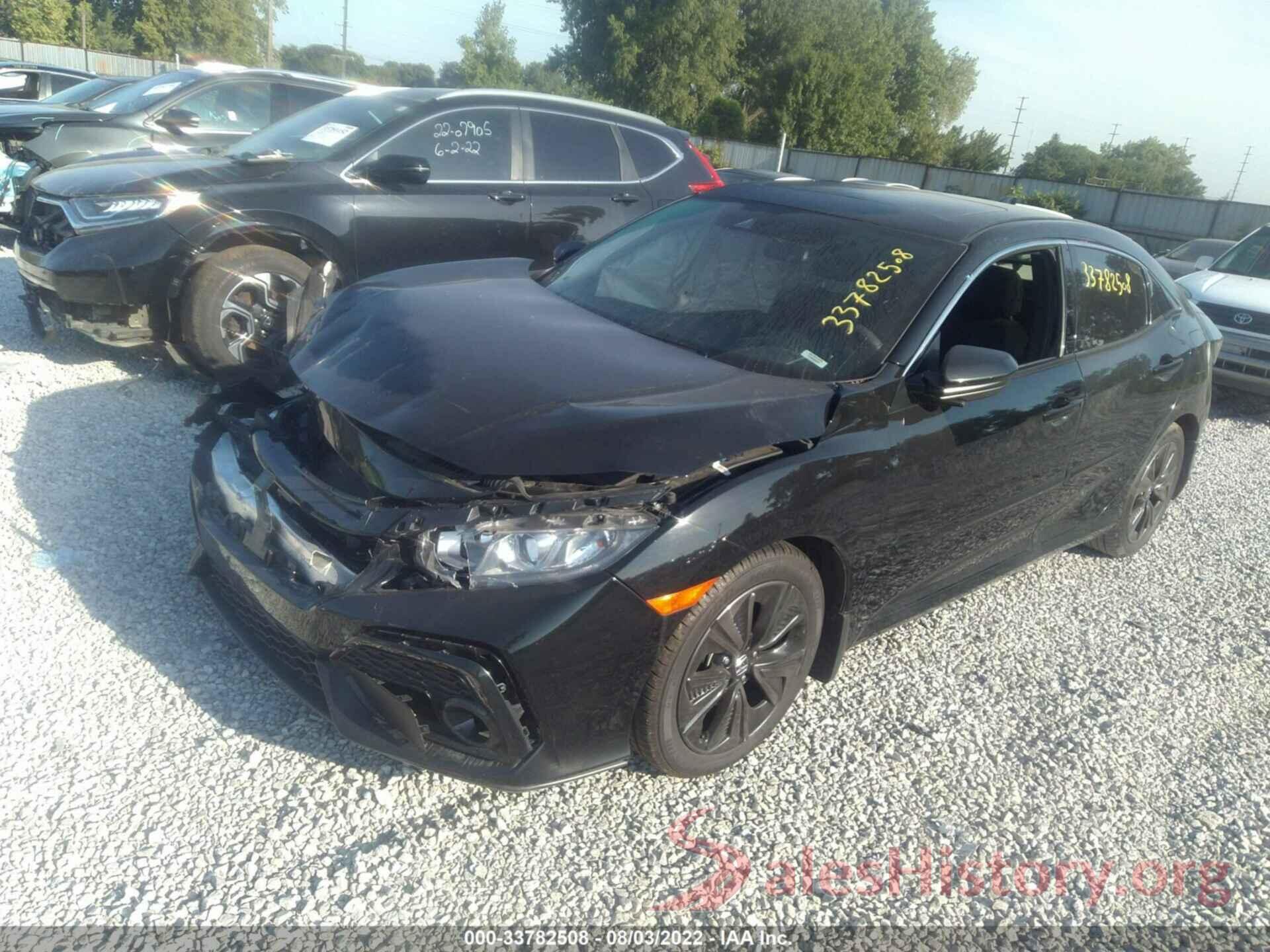 SHHFK7H60KU221087 2019 HONDA CIVIC HATCHBACK