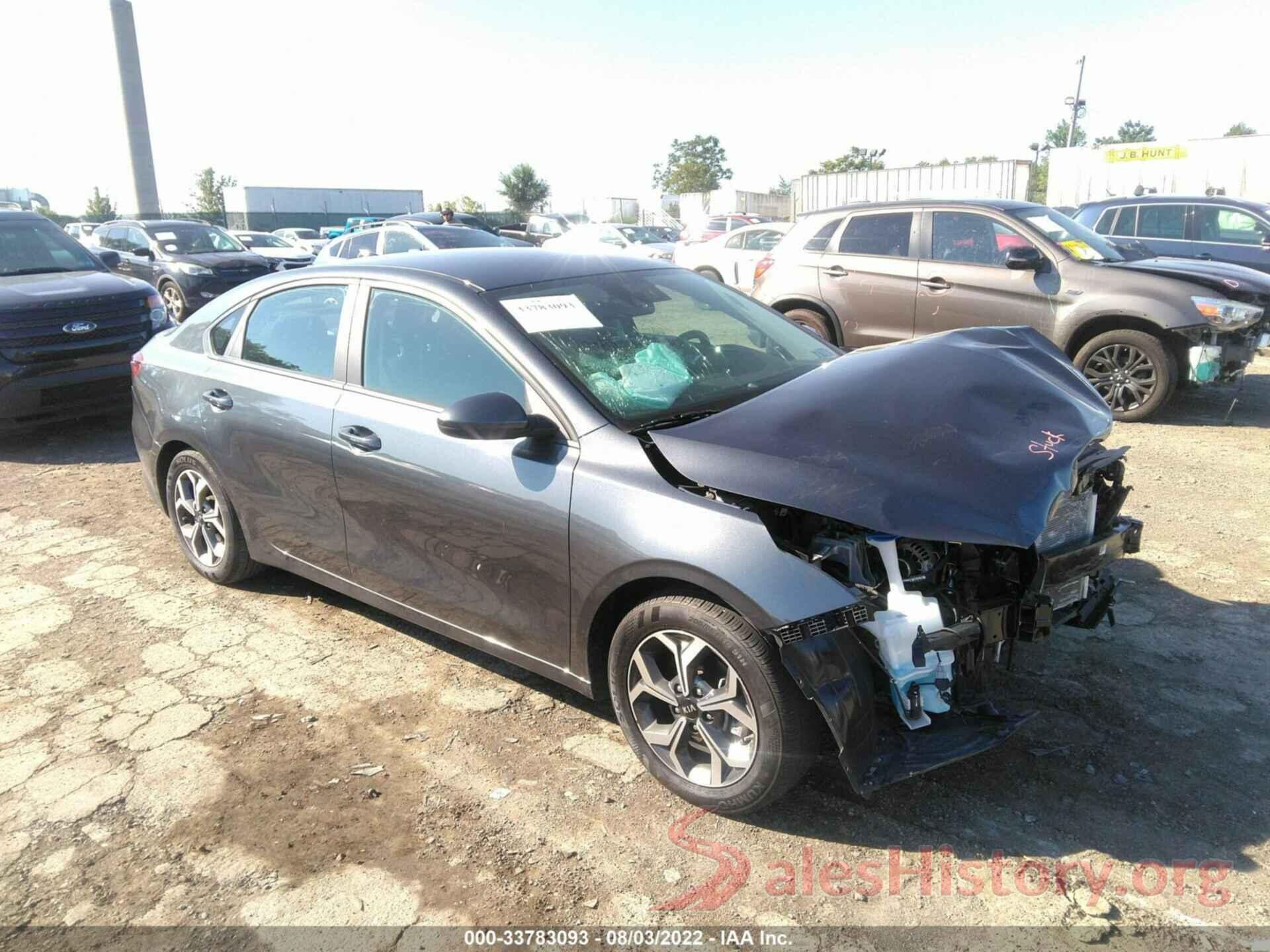 3KPF24ADXLE242870 2020 KIA FORTE