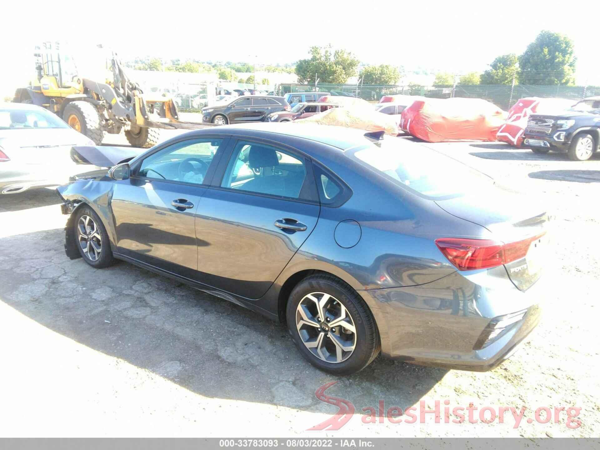 3KPF24ADXLE242870 2020 KIA FORTE