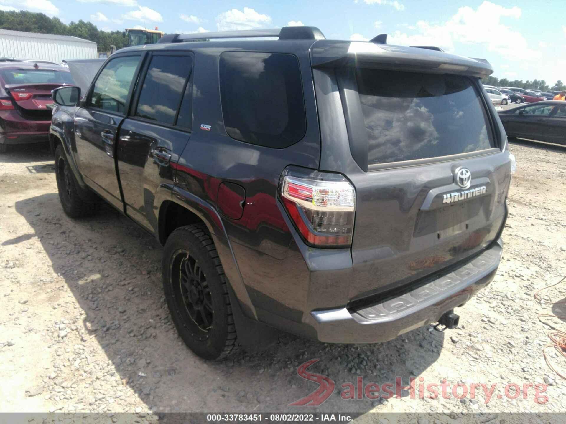 JTEMU5JR0N5990735 2022 TOYOTA 4RUNNER