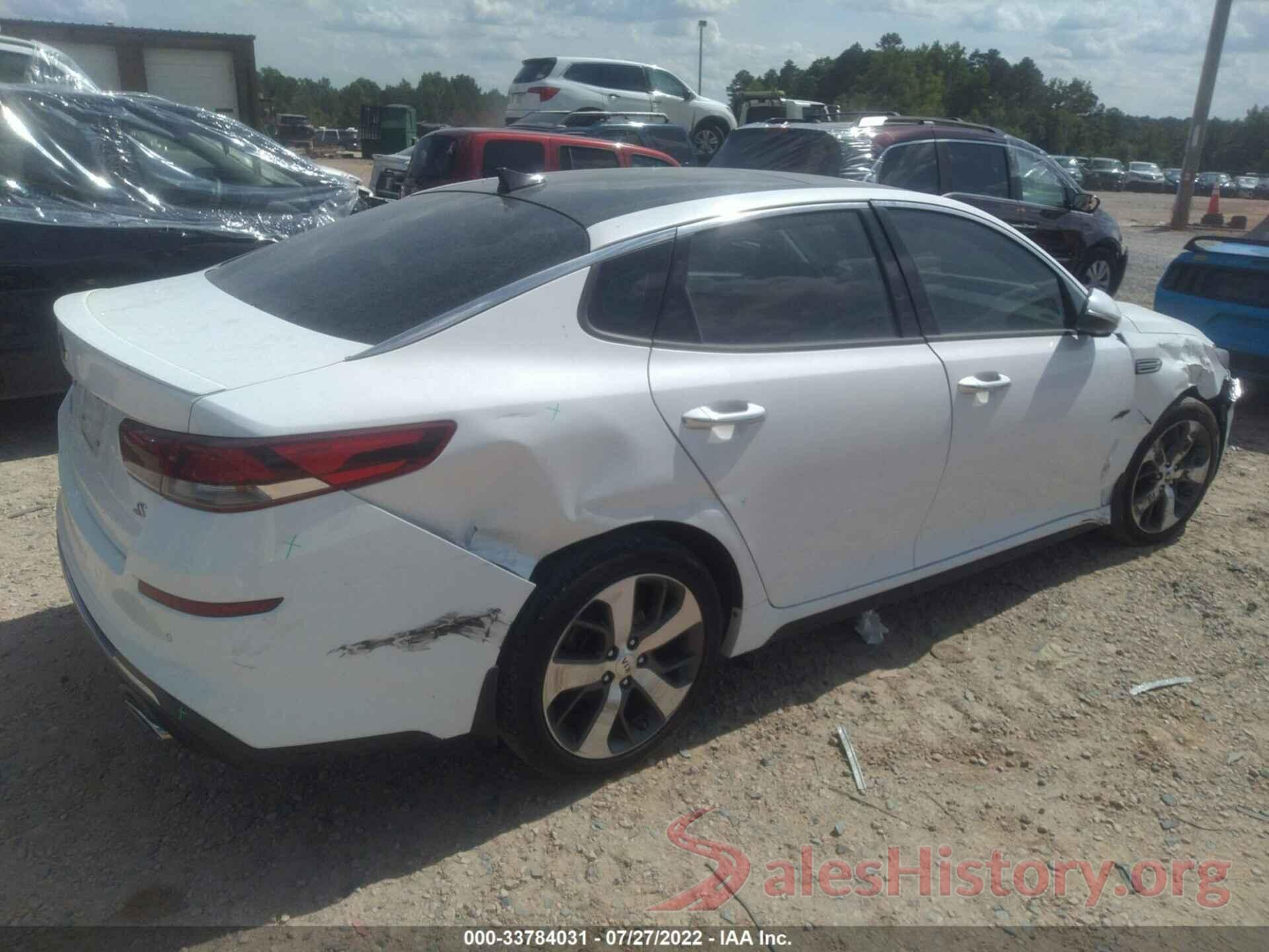 5XXGT4L38KG287074 2019 KIA OPTIMA