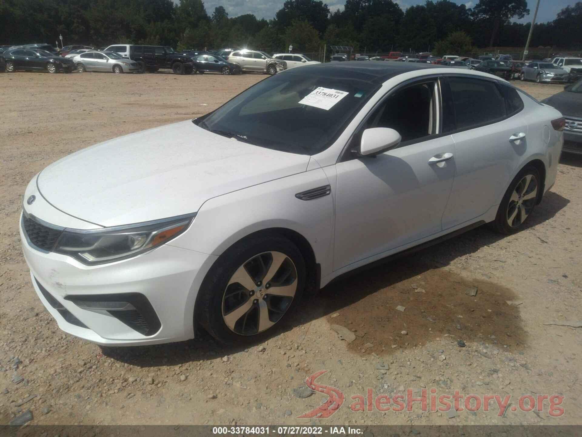 5XXGT4L38KG287074 2019 KIA OPTIMA