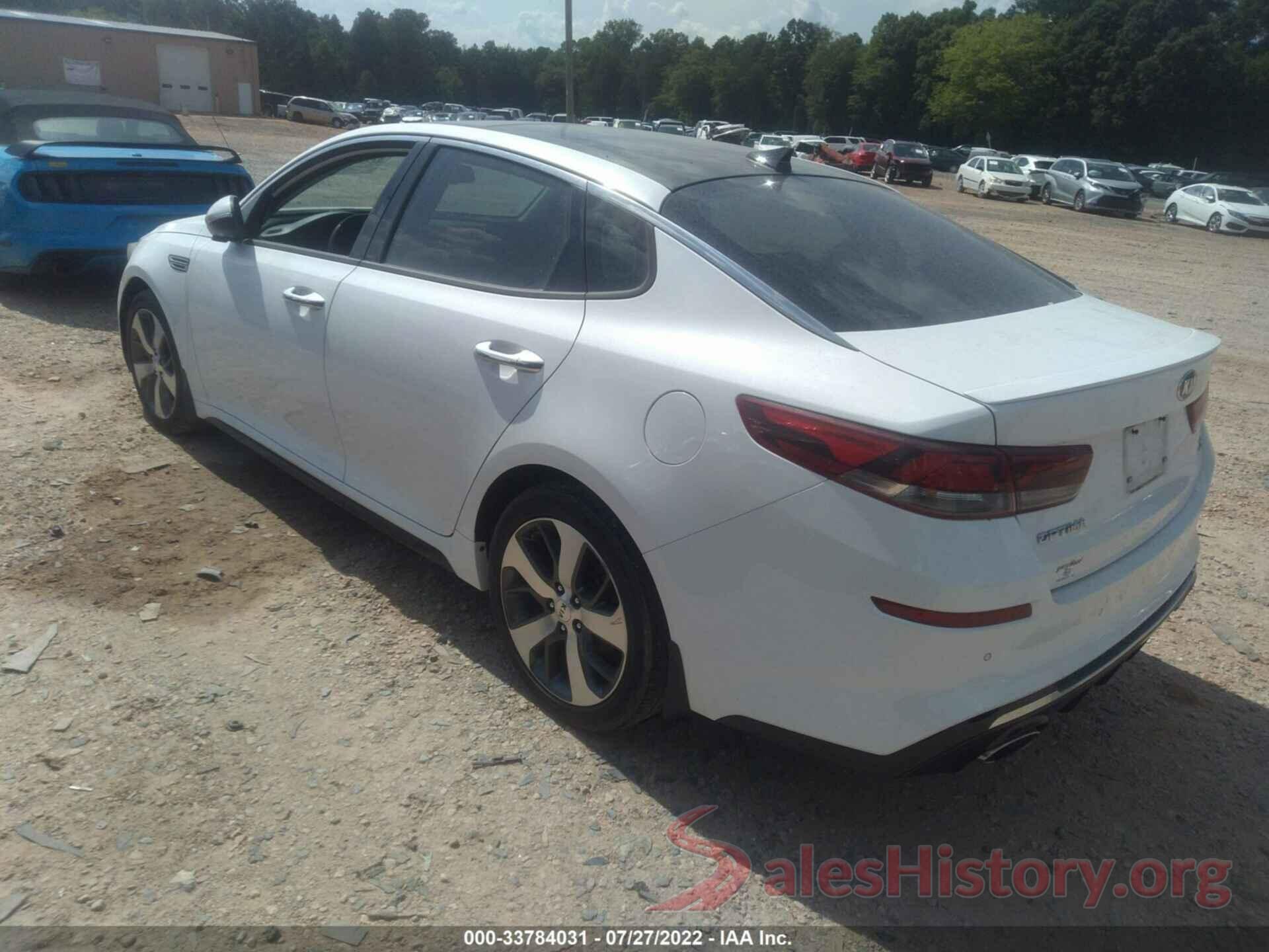 5XXGT4L38KG287074 2019 KIA OPTIMA