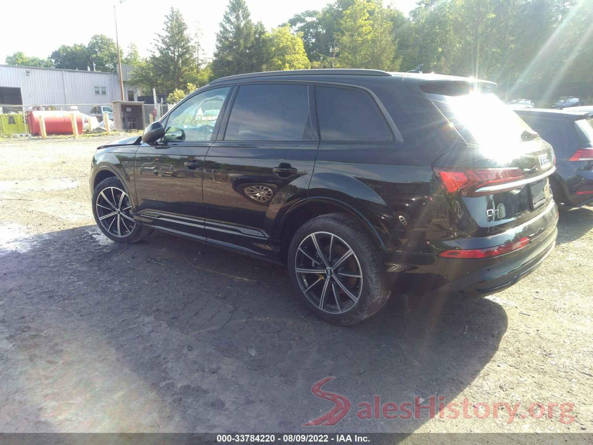 WA1LXAF76LD010445 2020 AUDI Q7