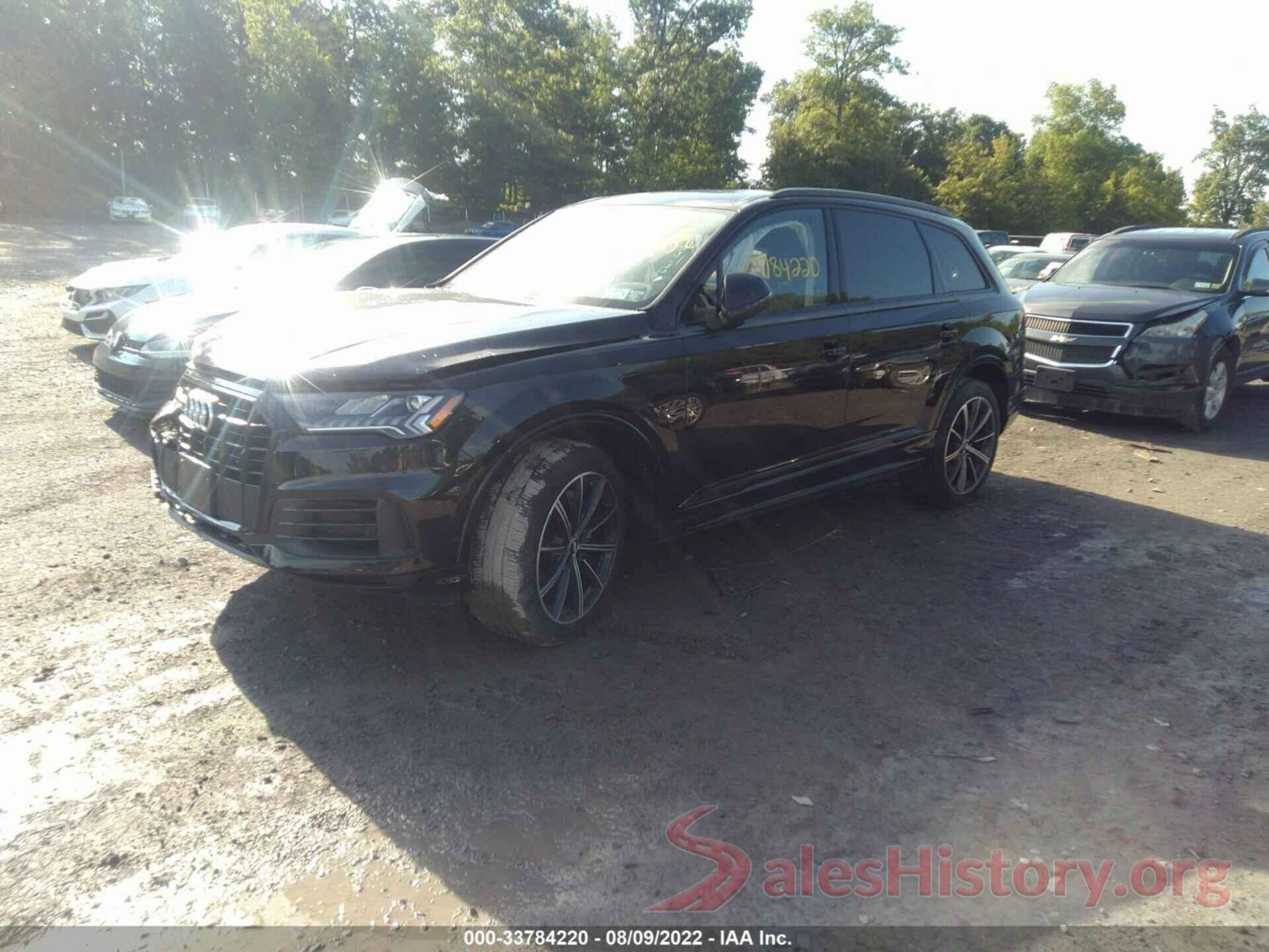 WA1LXAF76LD010445 2020 AUDI Q7