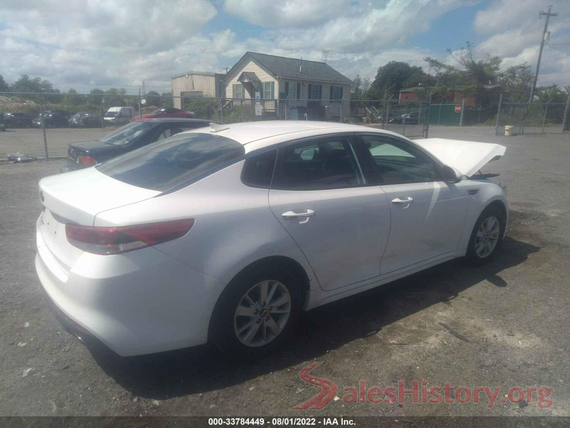 KNAGT4L3XG5090514 2016 KIA OPTIMA