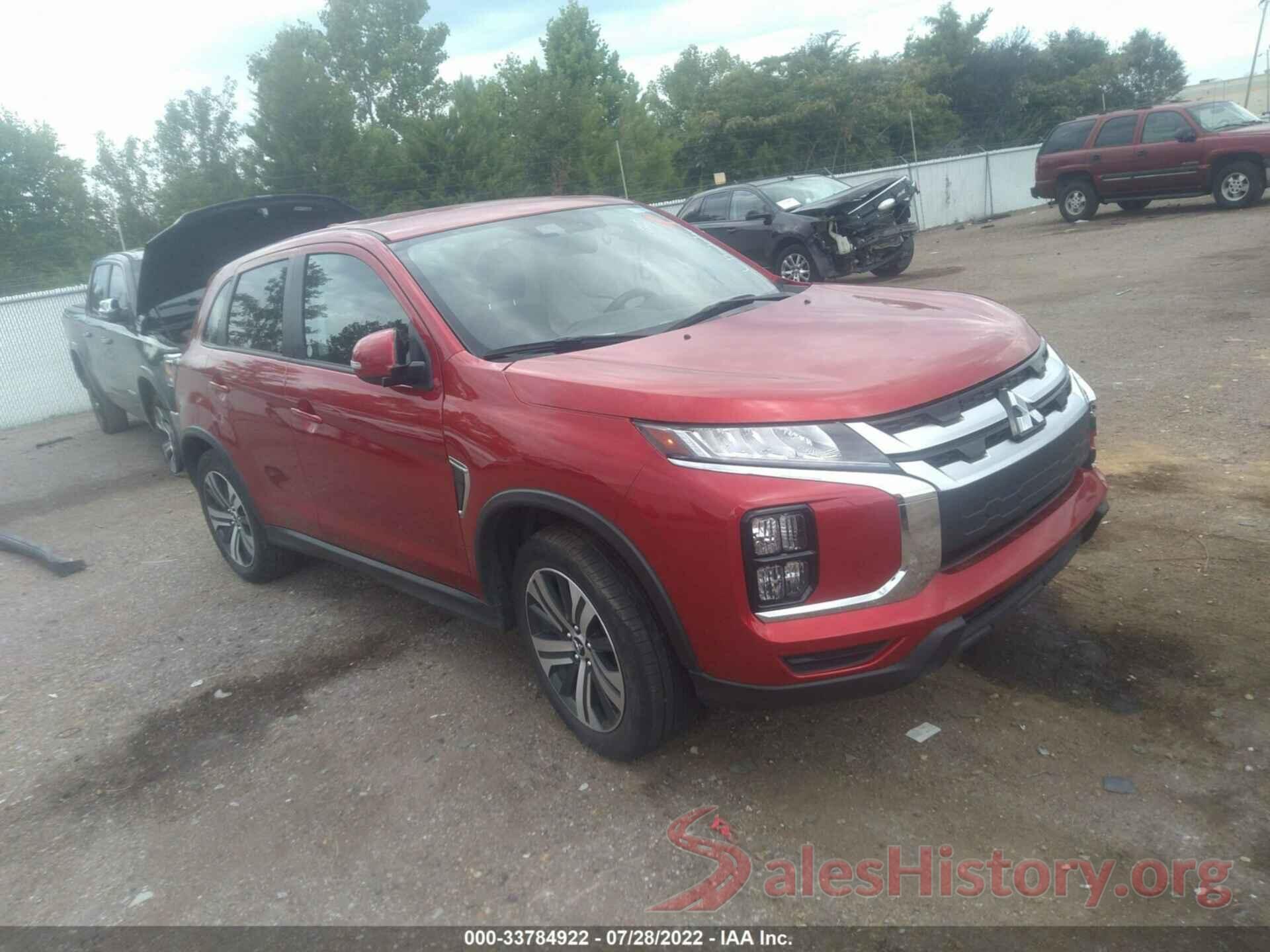 JA4ARUAU3MU020299 2021 MITSUBISHI OUTLANDER SPORT