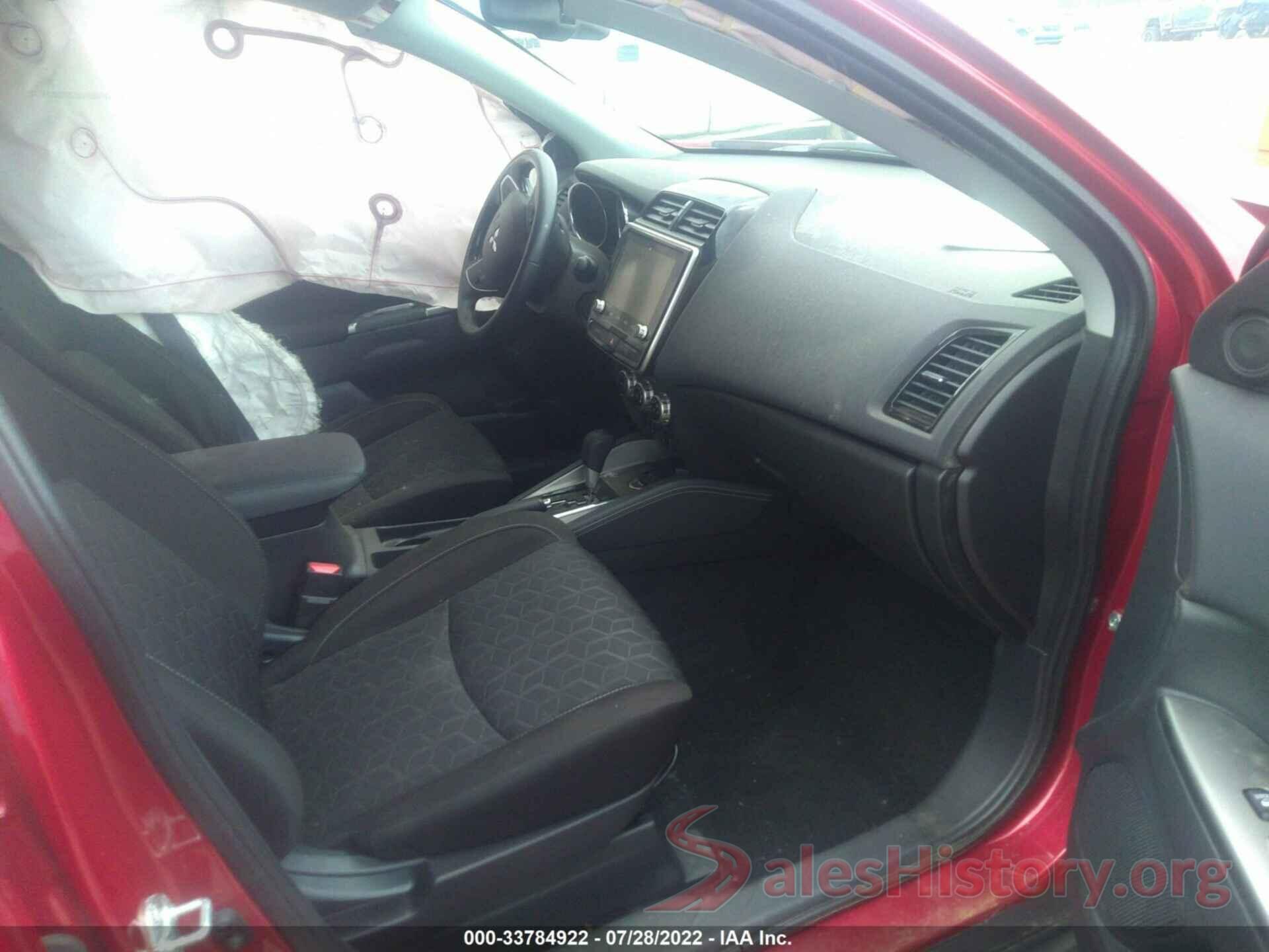 JA4ARUAU3MU020299 2021 MITSUBISHI OUTLANDER SPORT