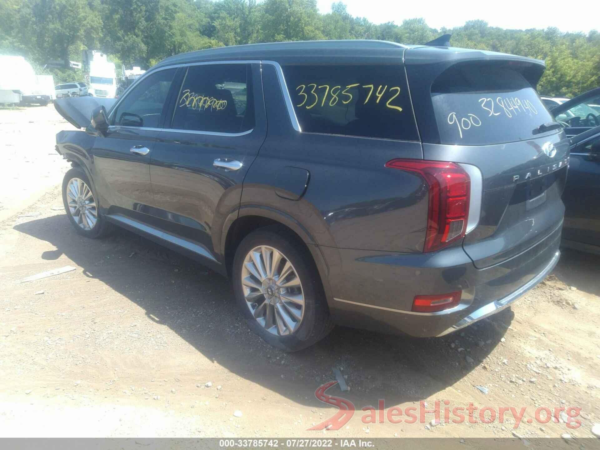 KM8R5DHE8LU036950 2020 HYUNDAI PALISADE