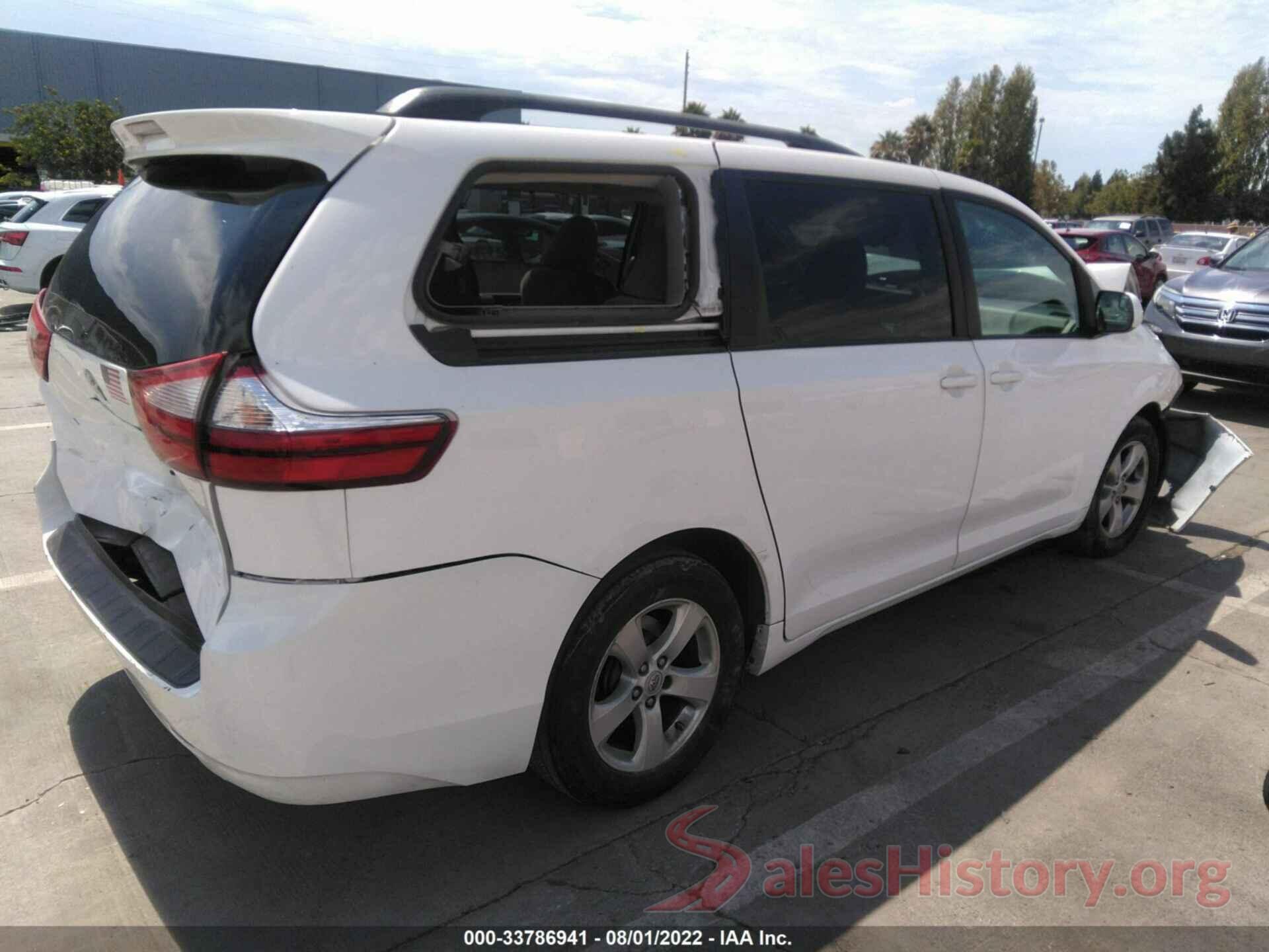 5TDKK3DC6GS739762 2016 TOYOTA SIENNA