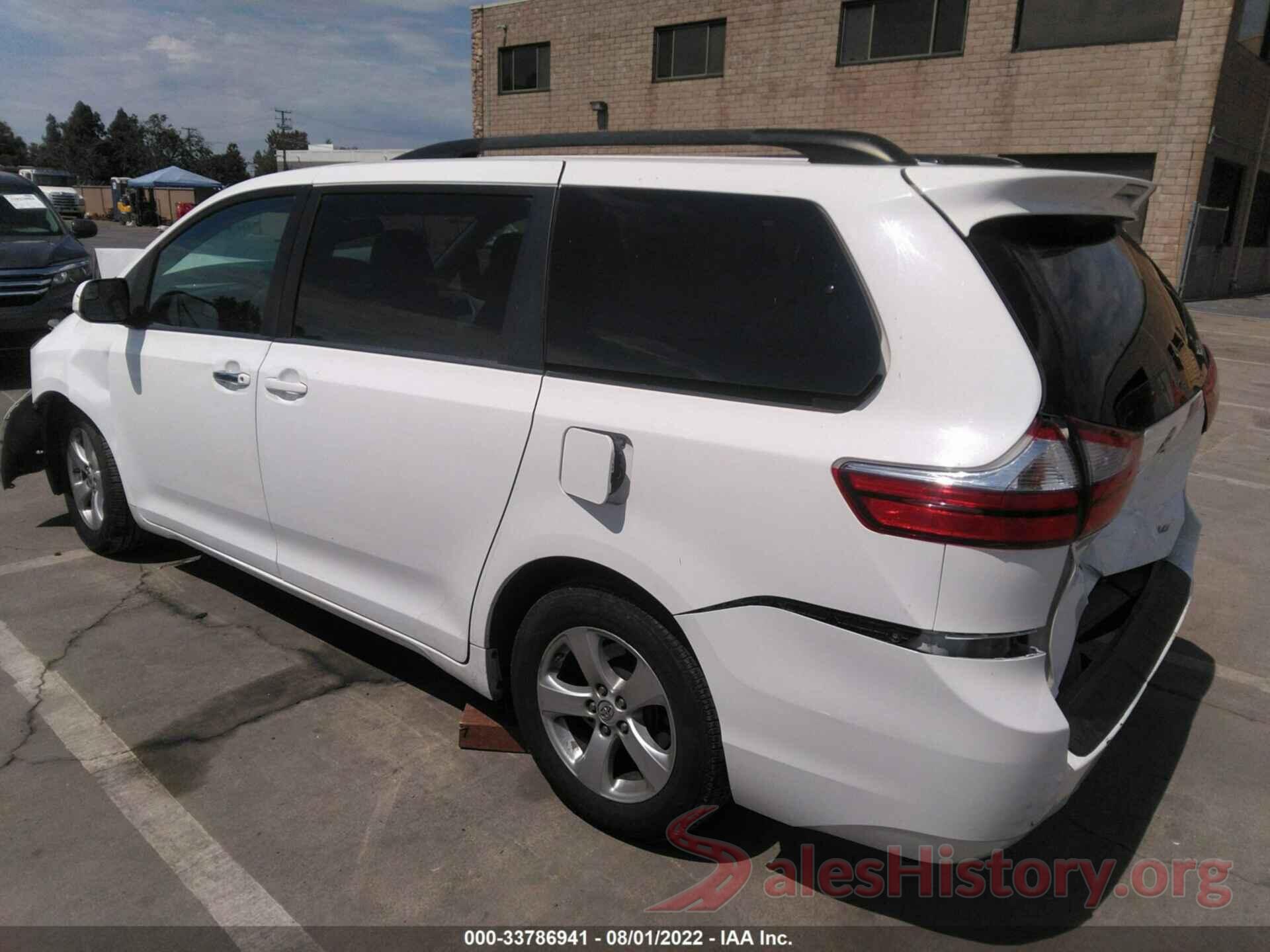 5TDKK3DC6GS739762 2016 TOYOTA SIENNA