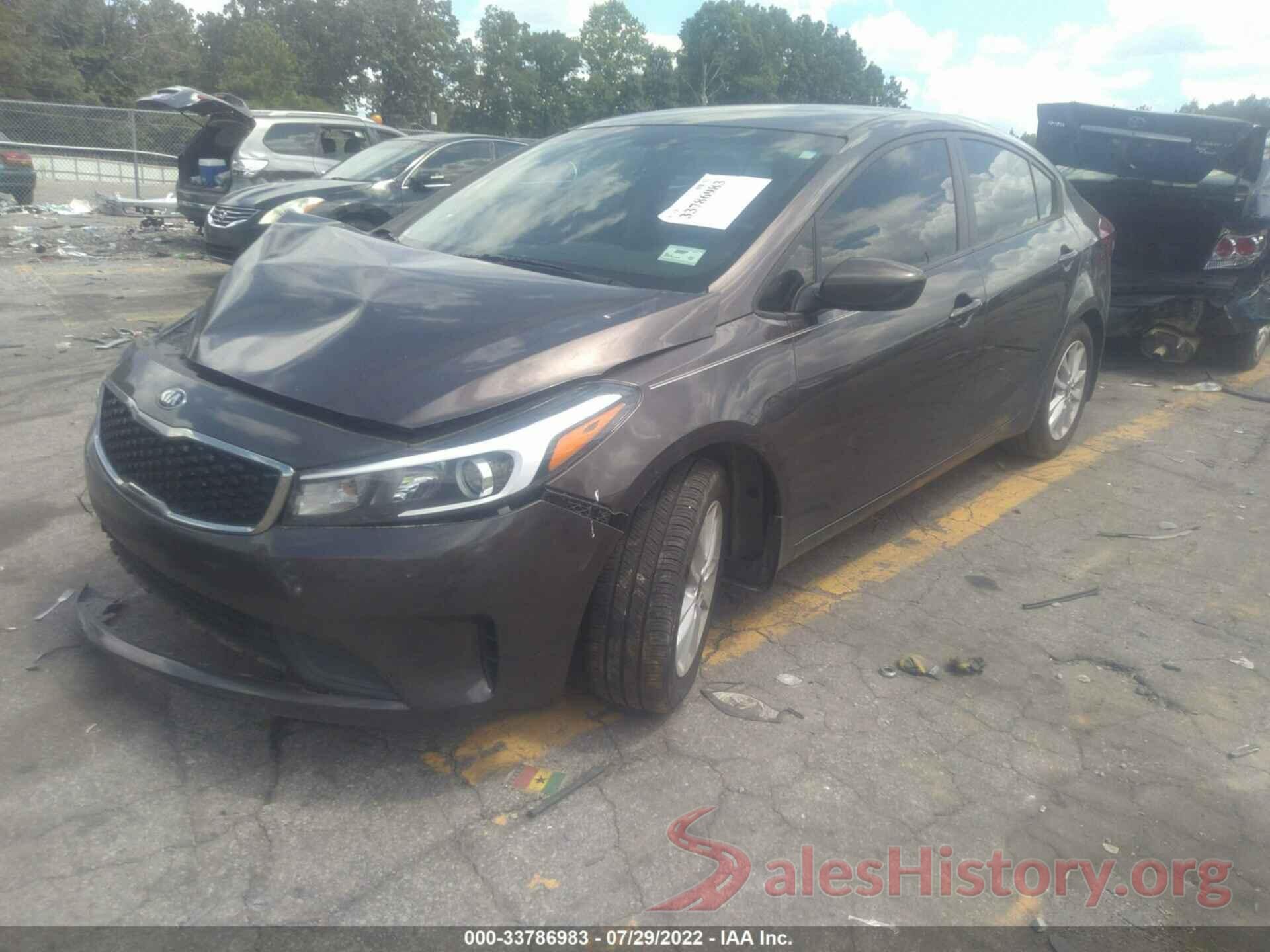 3KPFK4A72JE199228 2018 KIA FORTE