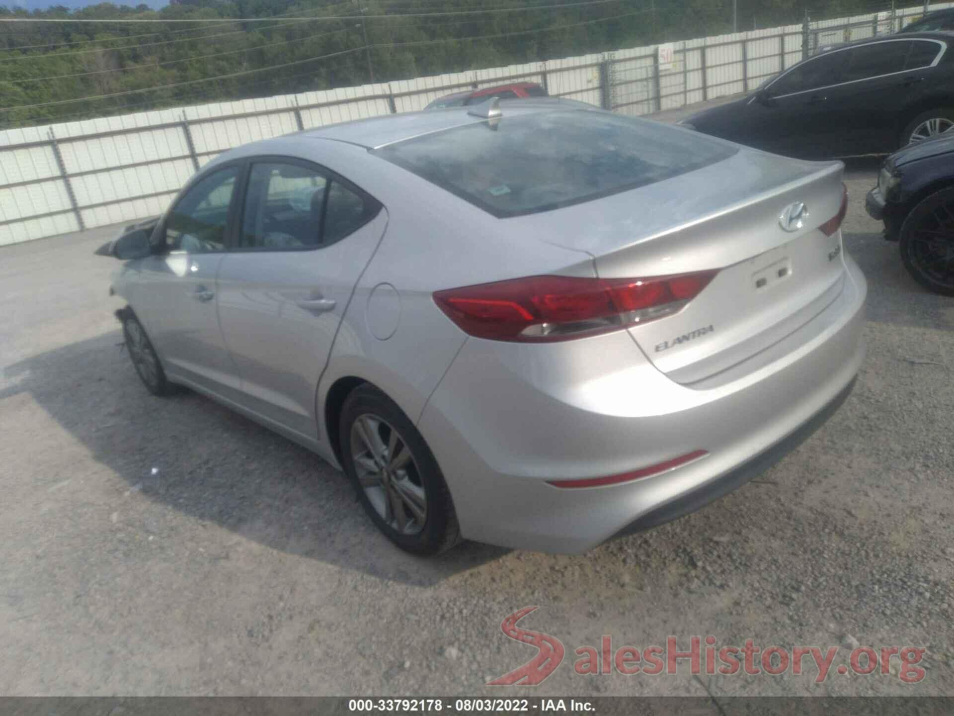 5NPD84LF8HH136702 2017 HYUNDAI ELANTRA