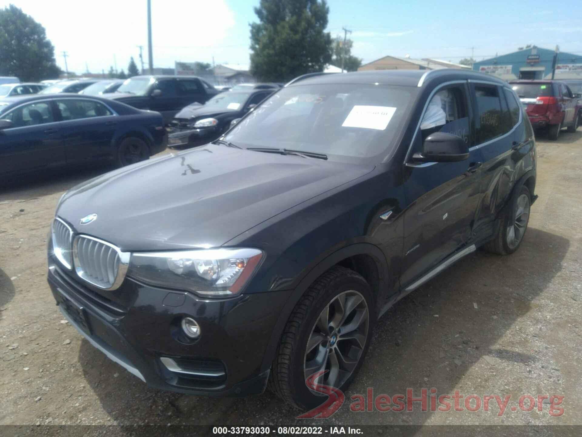 5UXWX9C58G0D79486 2016 BMW X3