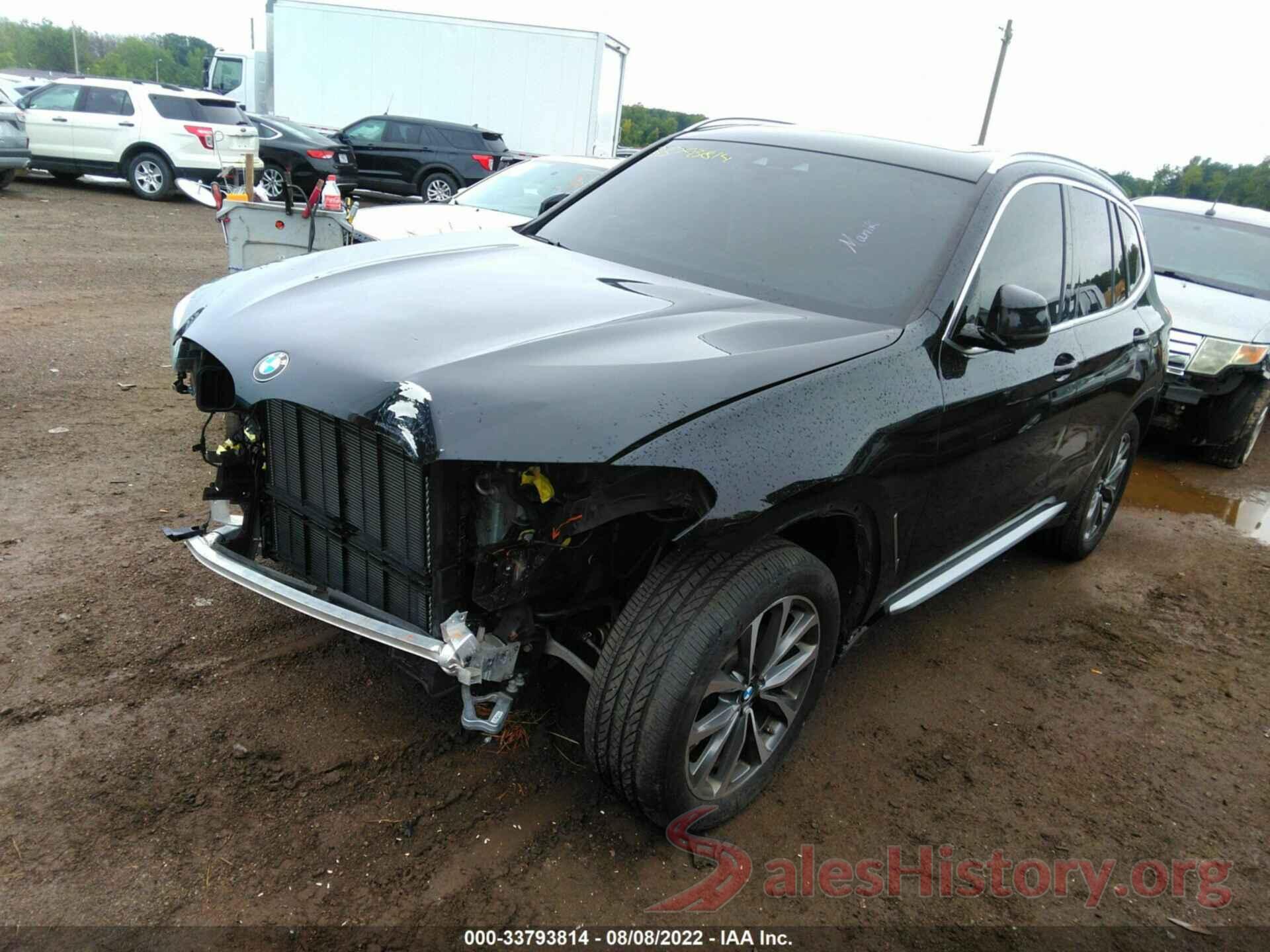 5UXTR9C5XKLR03237 2019 BMW X3