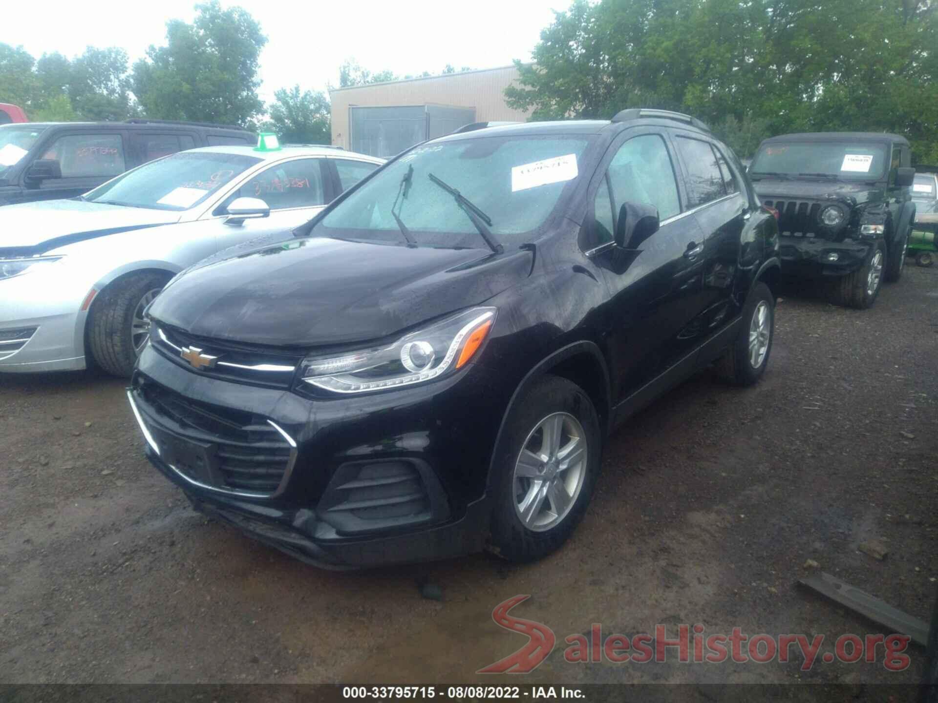 KL7CJPSB8LB003784 2020 CHEVROLET TRAX