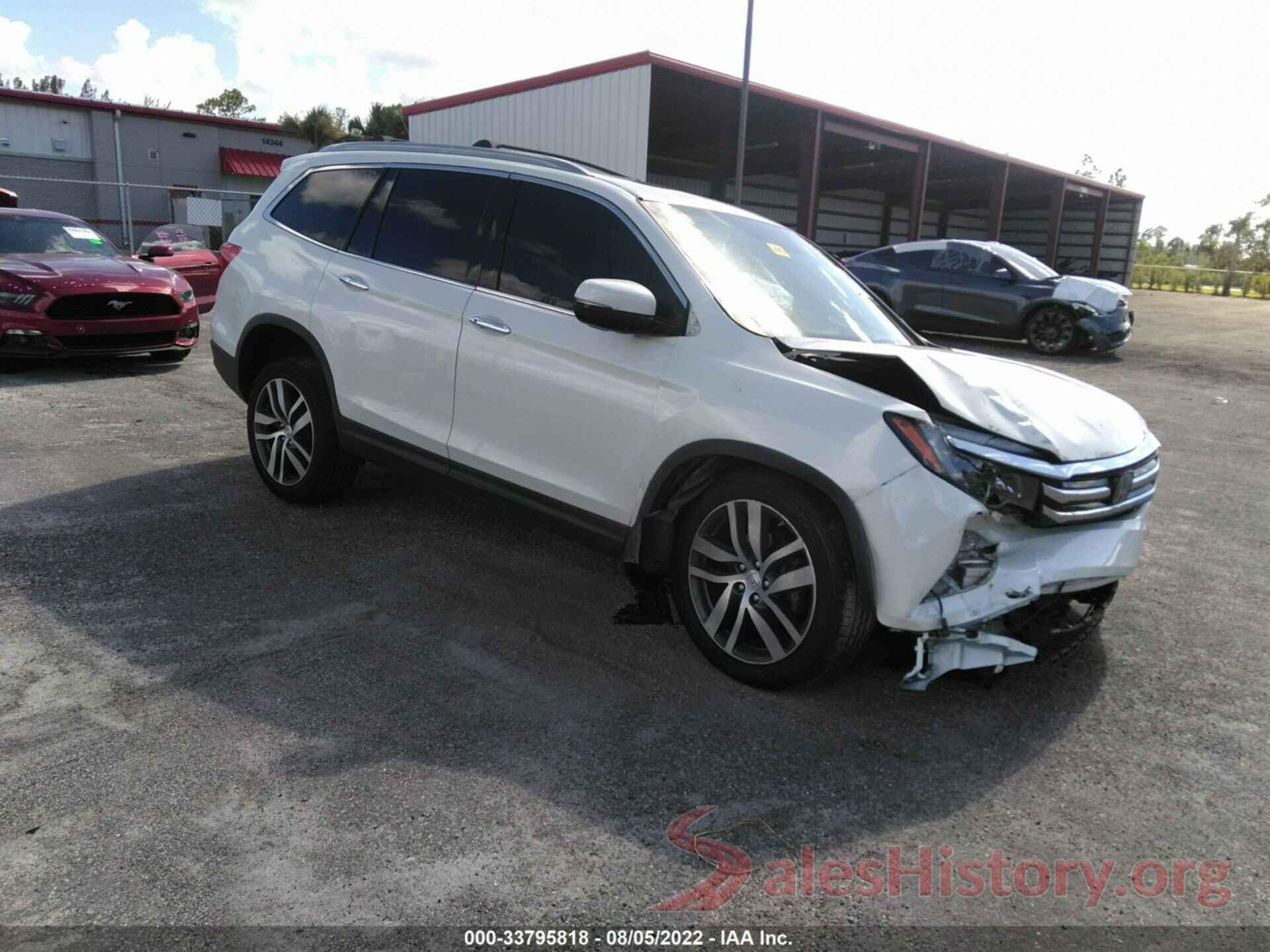 5FNYF6H01GB126100 2016 HONDA PILOT