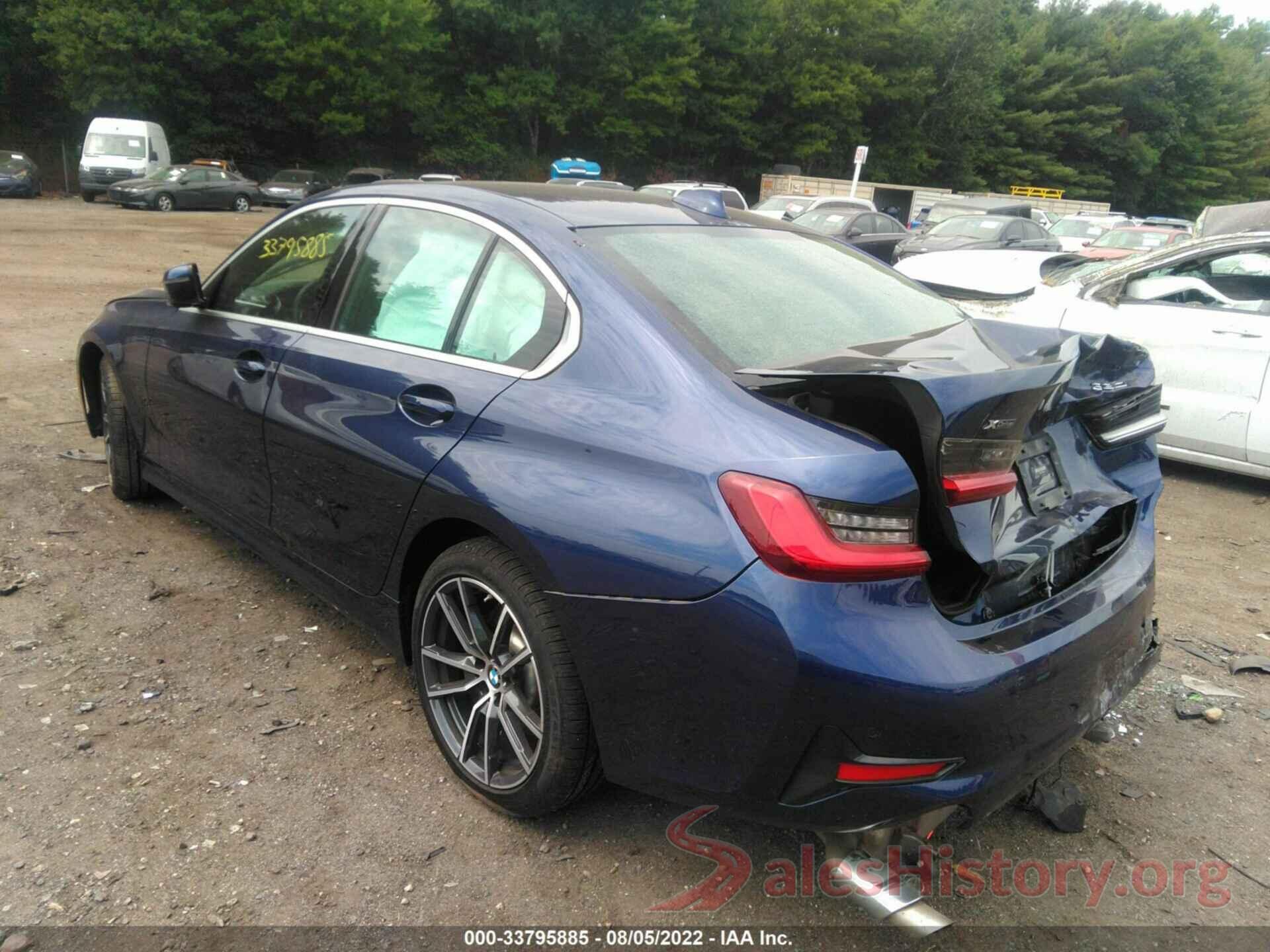 3MW5R7J09L8B04920 2020 BMW 3 SERIES