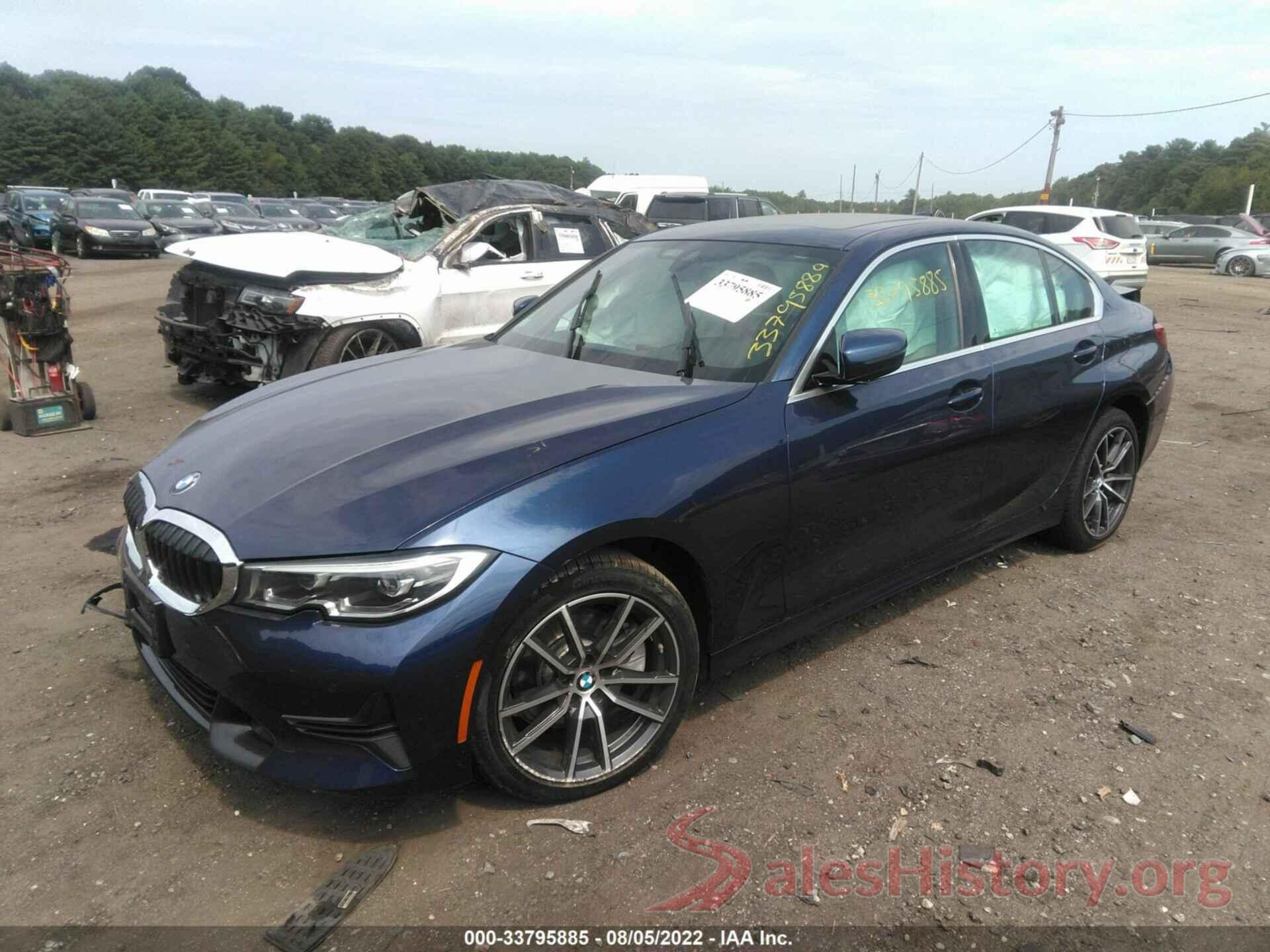 3MW5R7J09L8B04920 2020 BMW 3 SERIES