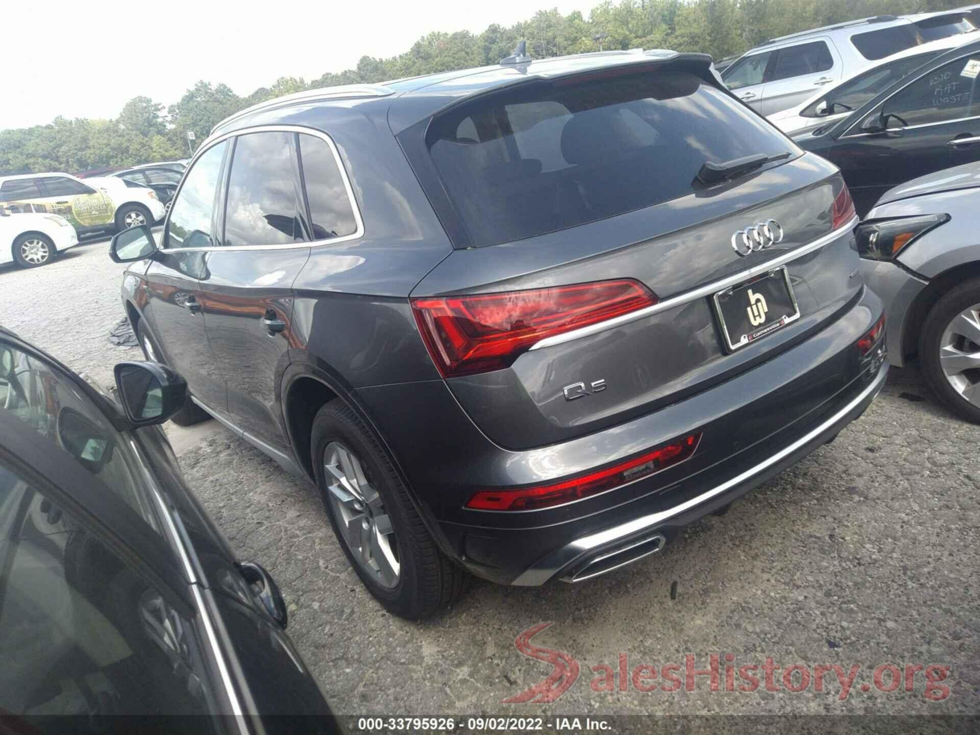 WA1GAAFY4N2065633 2022 AUDI Q5