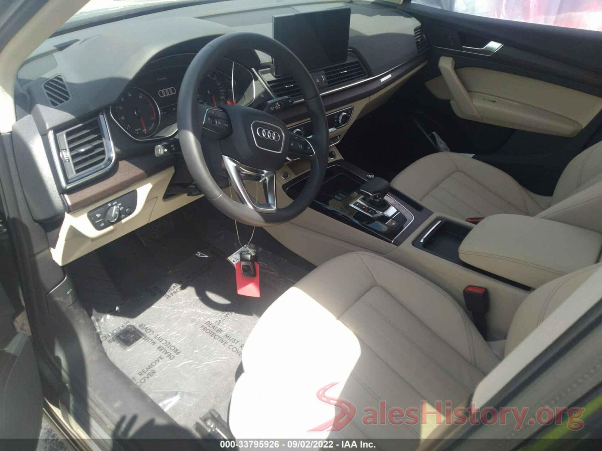 WA1GAAFY4N2065633 2022 AUDI Q5