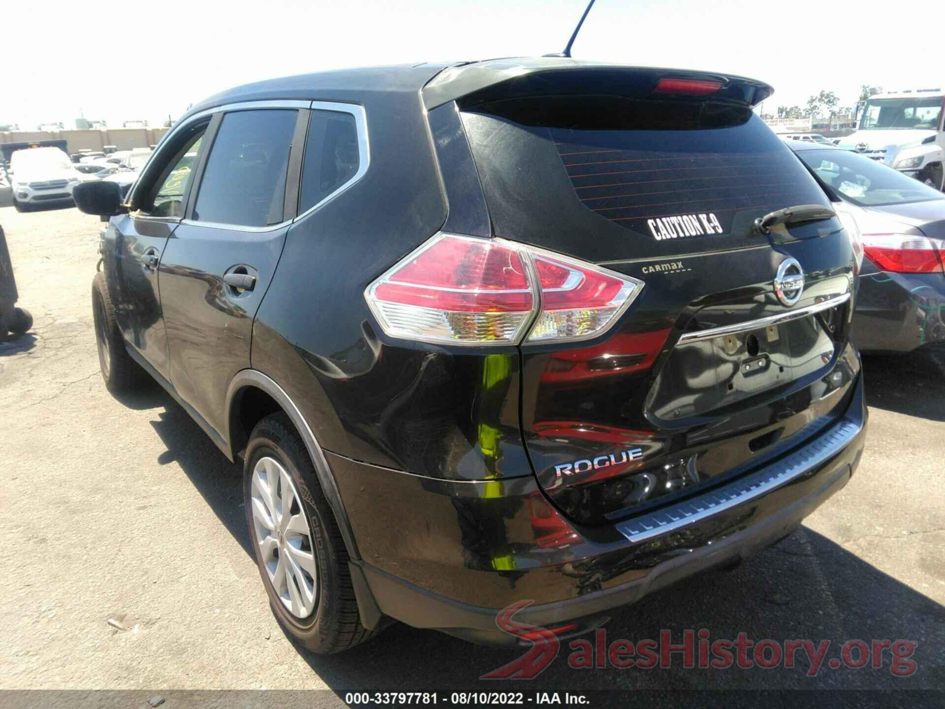 KNMAT2MT6GP705527 2016 NISSAN ROGUE