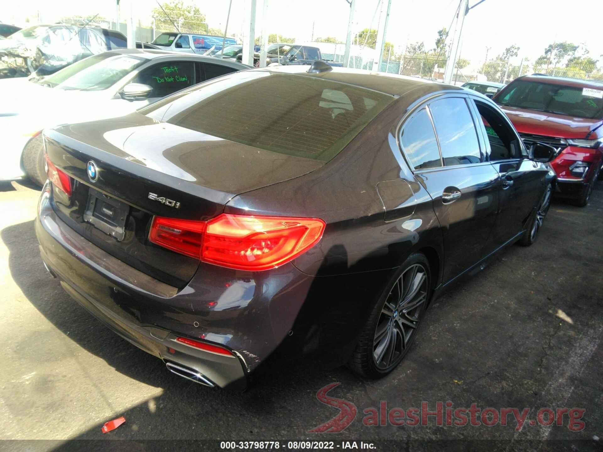 WBAJE5C53JWA97333 2018 BMW 5 SERIES