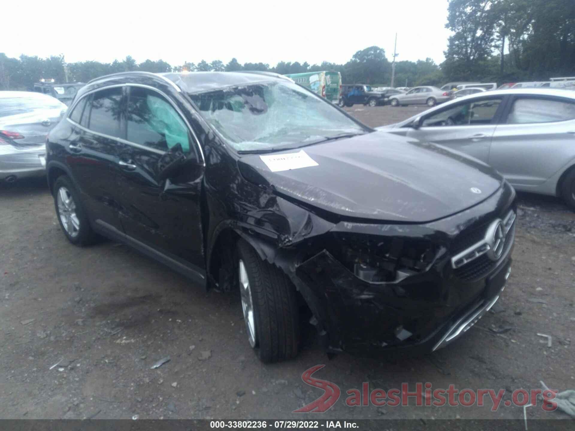 W1N4N4HB3NJ400550 2022 MERCEDES-BENZ GLA