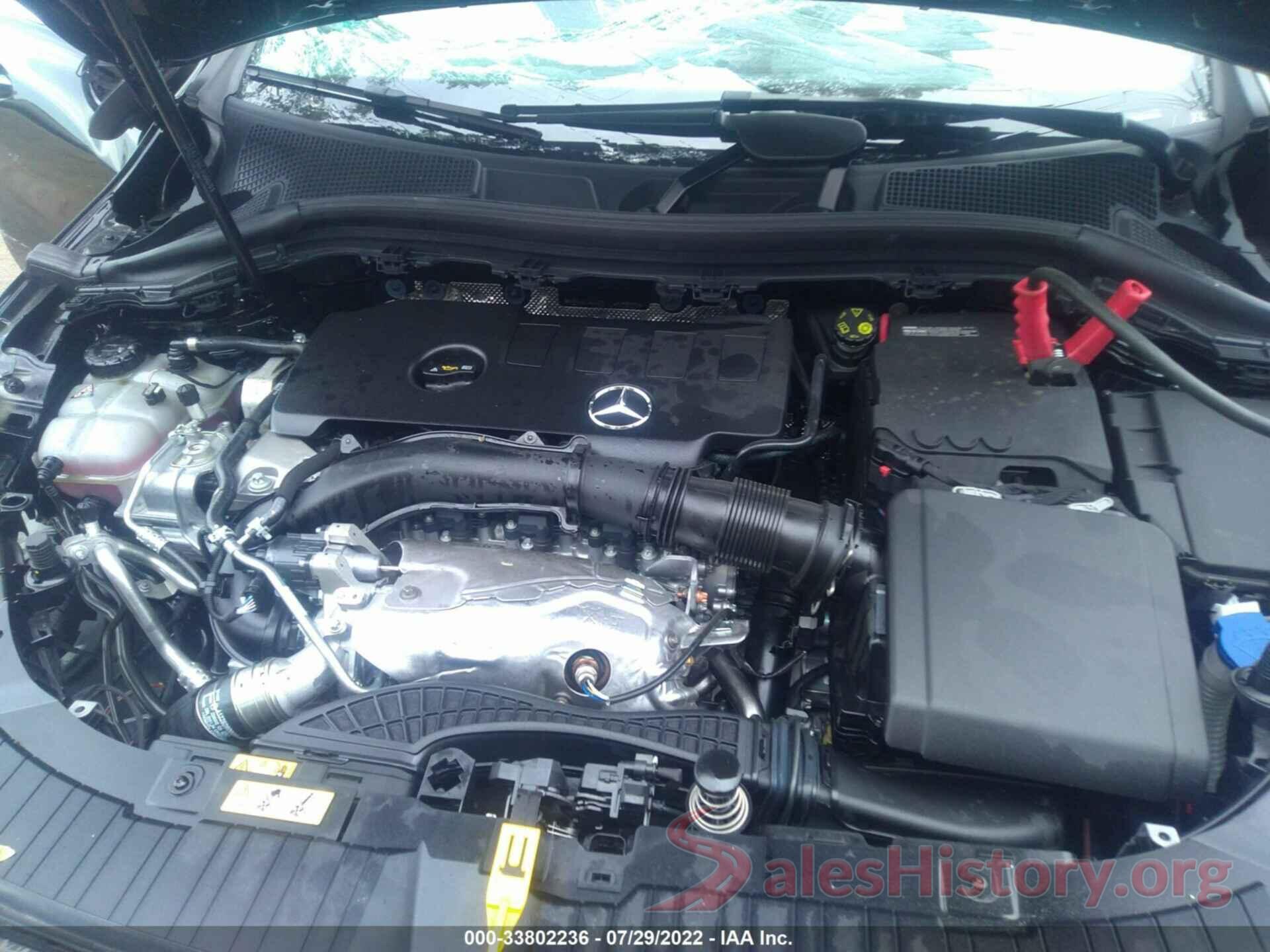 W1N4N4HB3NJ400550 2022 MERCEDES-BENZ GLA