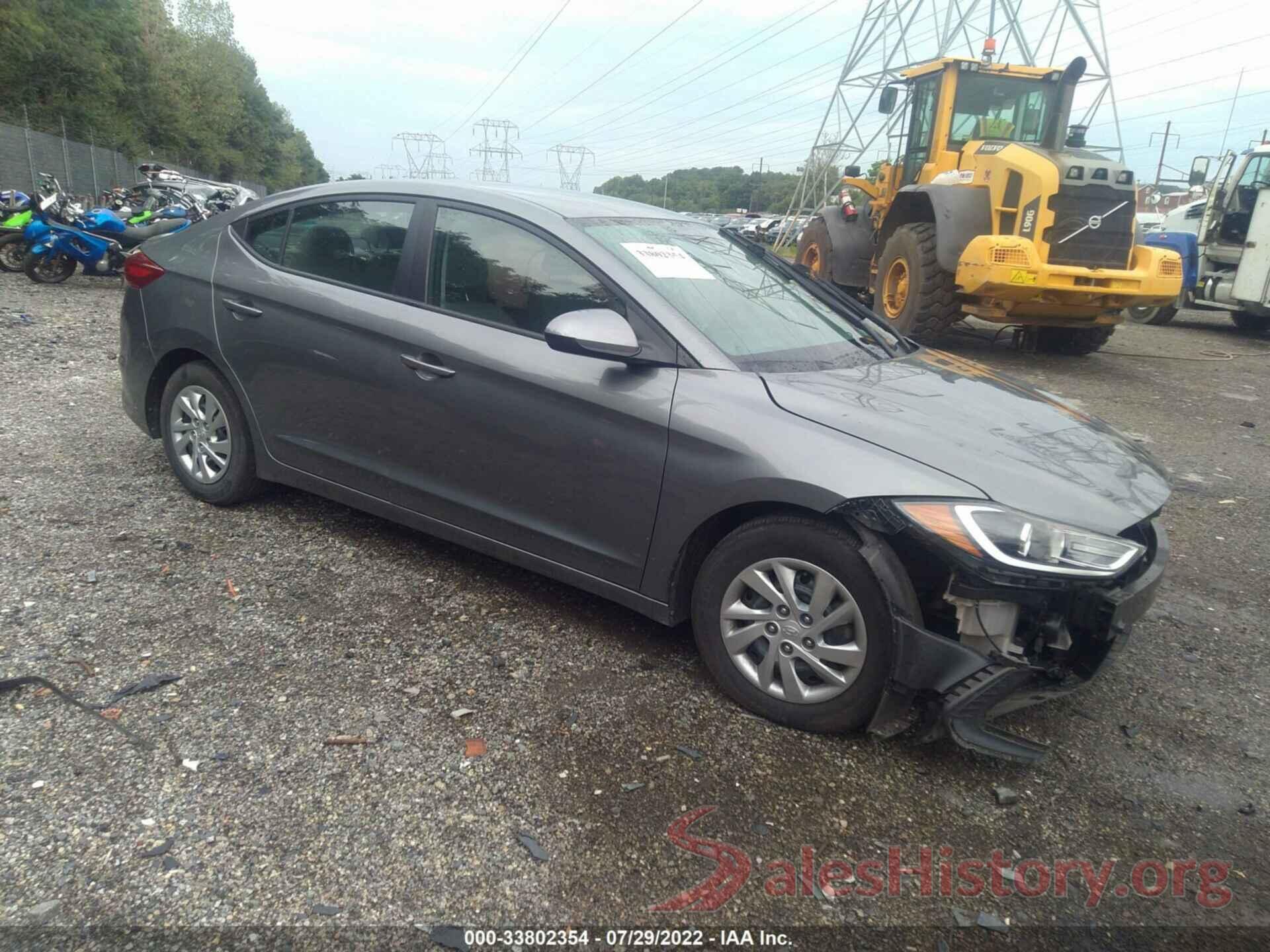 KMHD74LF1HU154513 2017 HYUNDAI ELANTRA