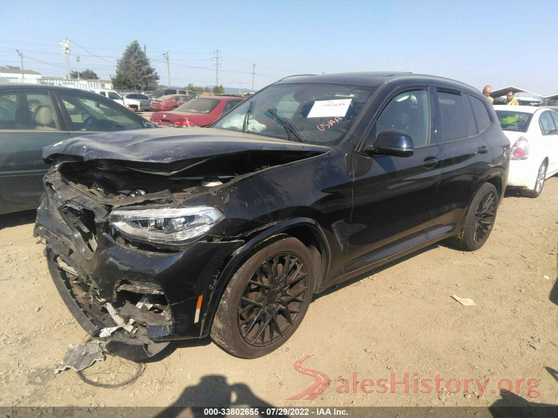 5UXTR9C57JLD74217 2018 BMW X3